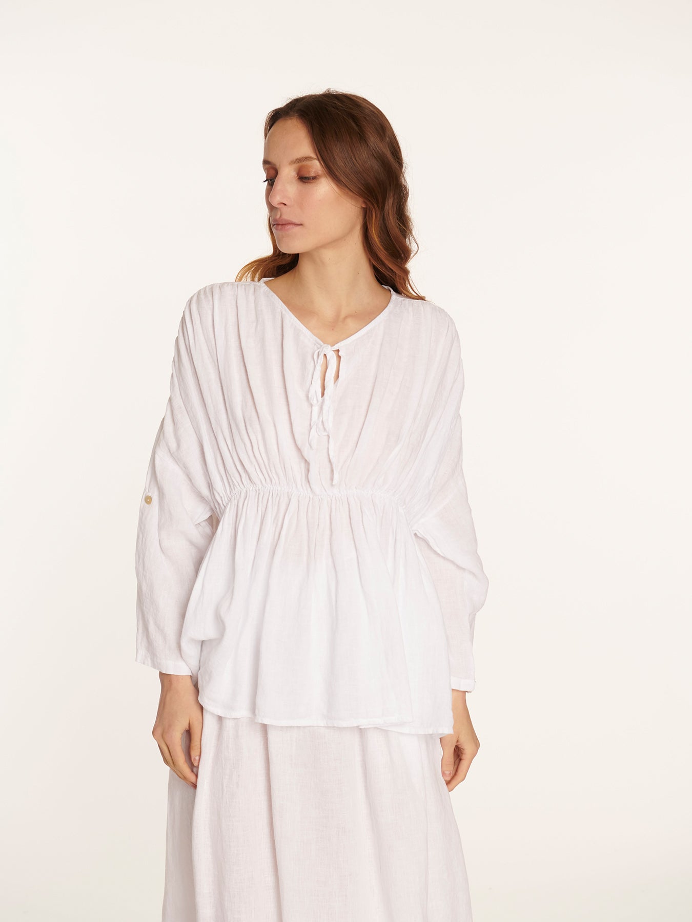 Blusa Agata Blanco Leidiró