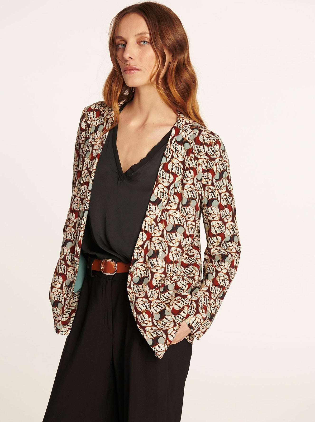 Chaqueta Angélica Multi Turquesa Leidiró