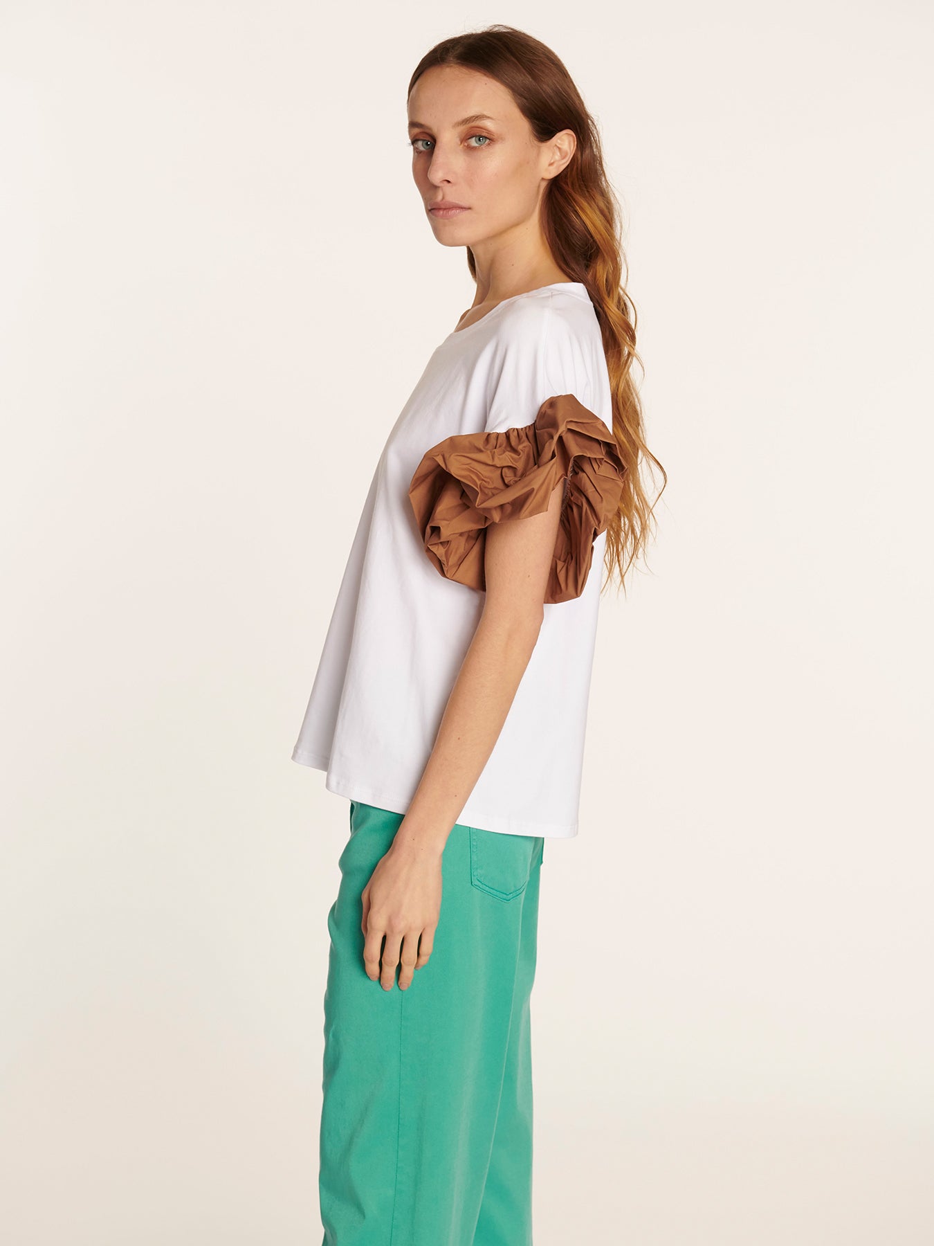 Polera Chechilia Camel Leidiró