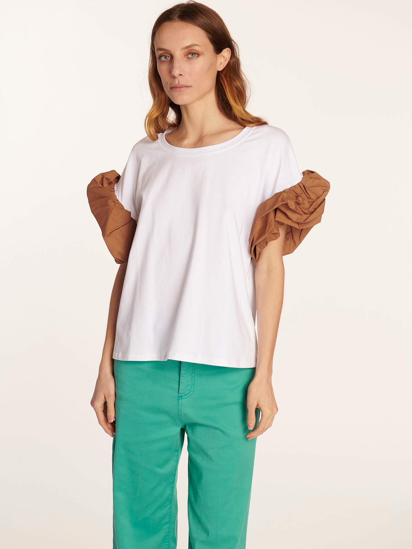 Polera Chechilia Camel Leidiró