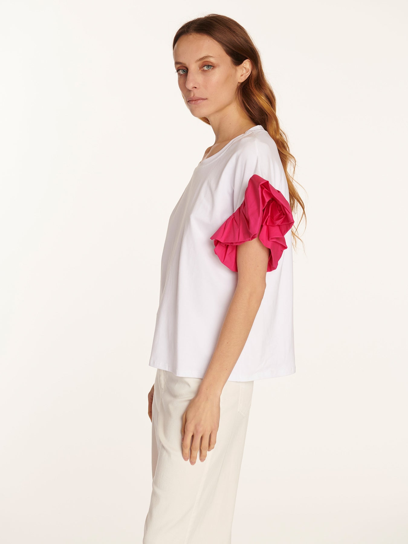 Polera Chechilia Fucsia Leidiró