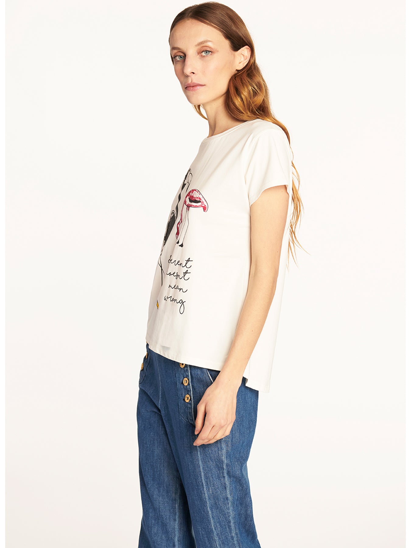 Polera Greta Blanco Leidiró