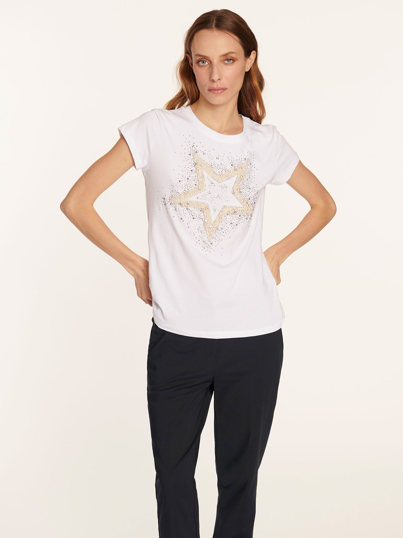 Polera Mirabella Blanco Leidiró