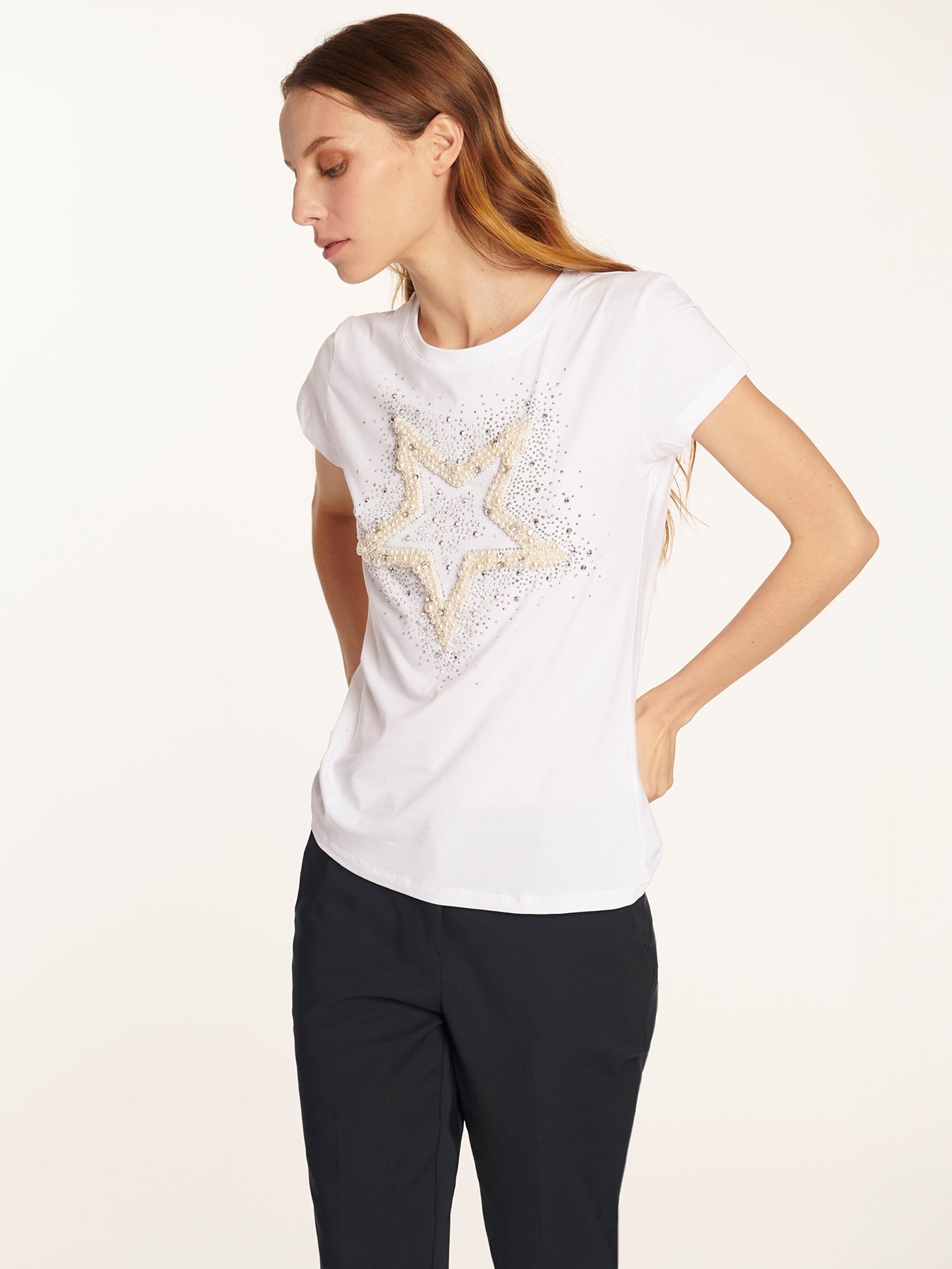 Polera Mirabella Blanco Leidiró