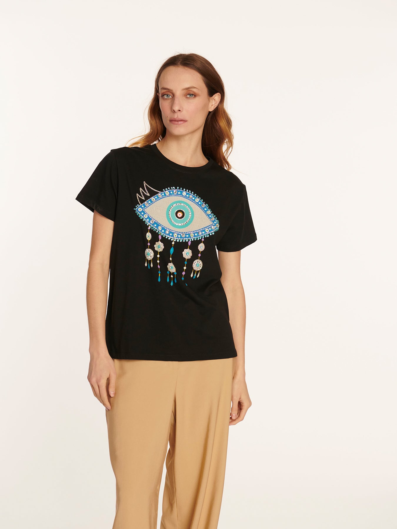 Polera Evelina Negro Leidiró
