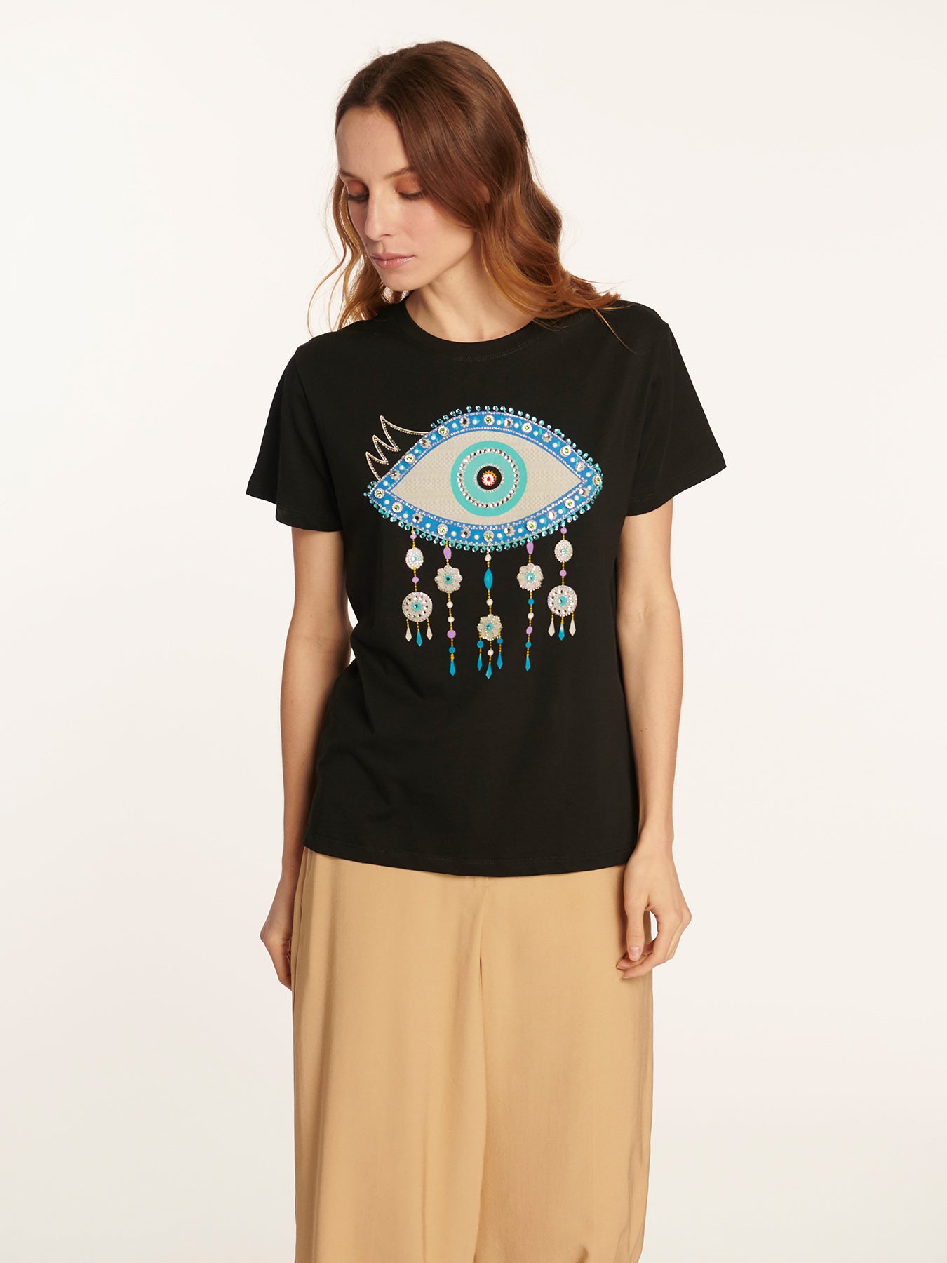 Polera Evelina Negro Leidiró