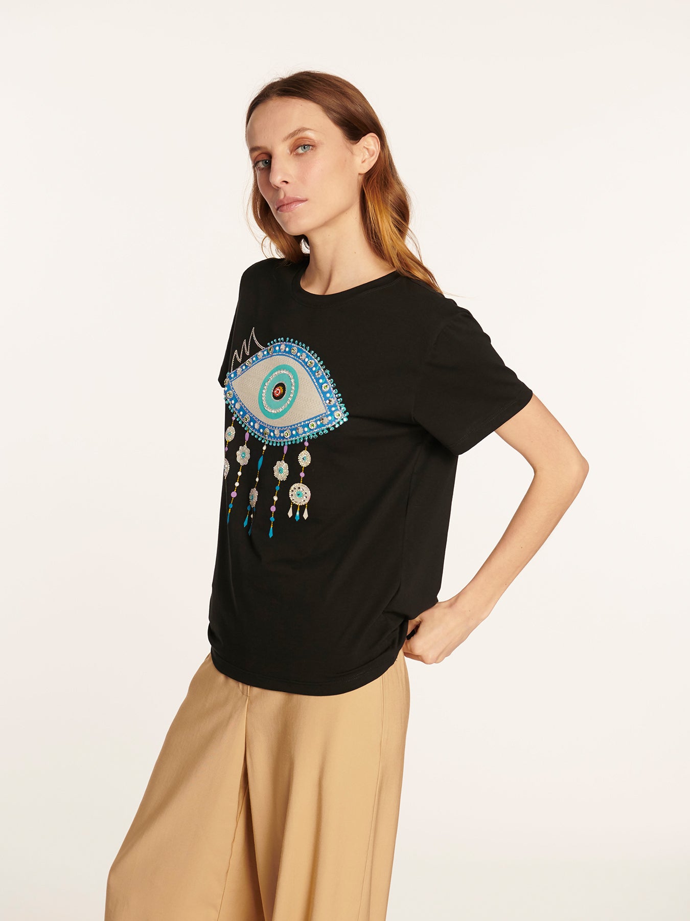 Polera Evelina Negro Leidiró