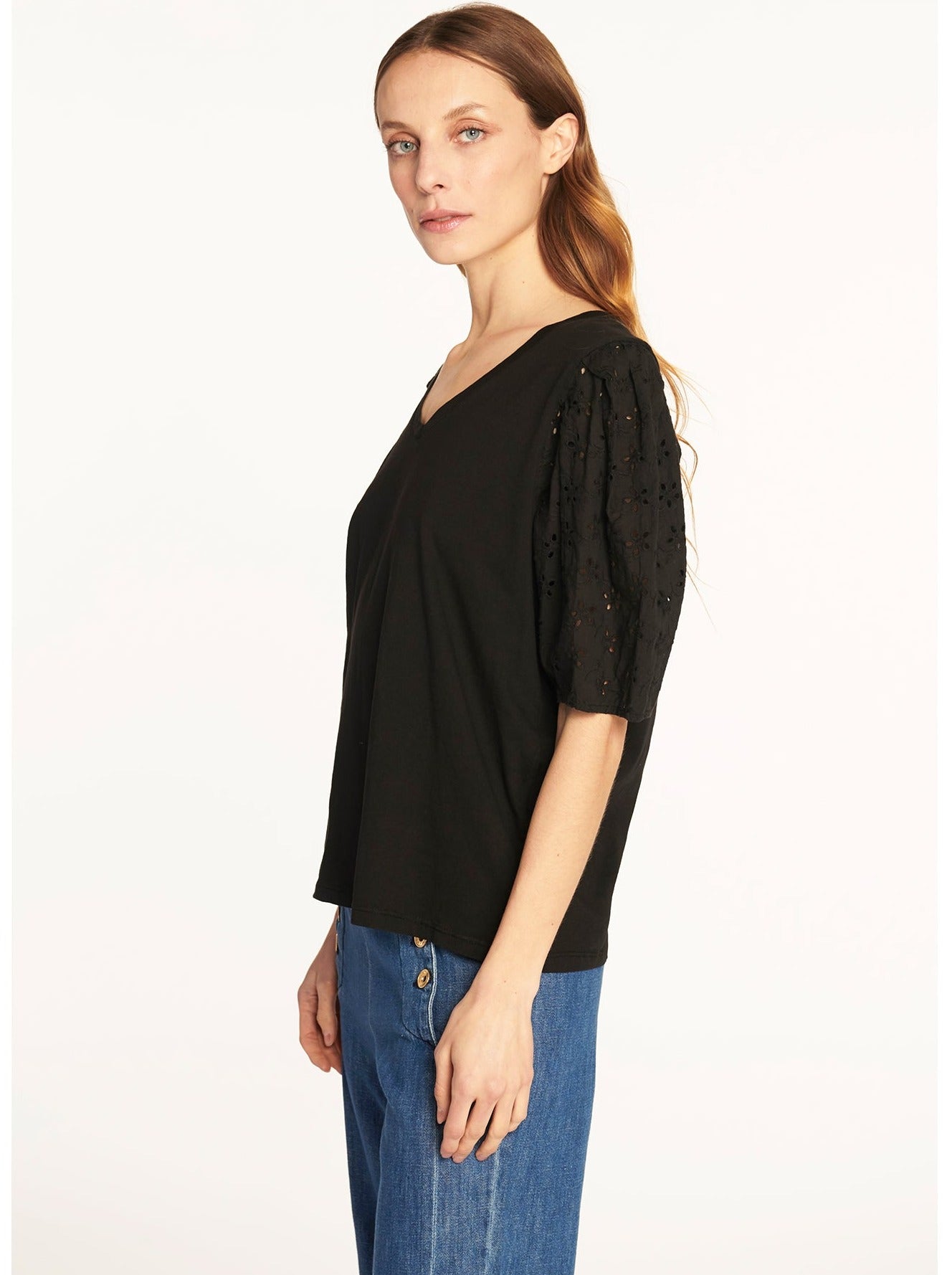 Polera Francesca Negro Leidiró