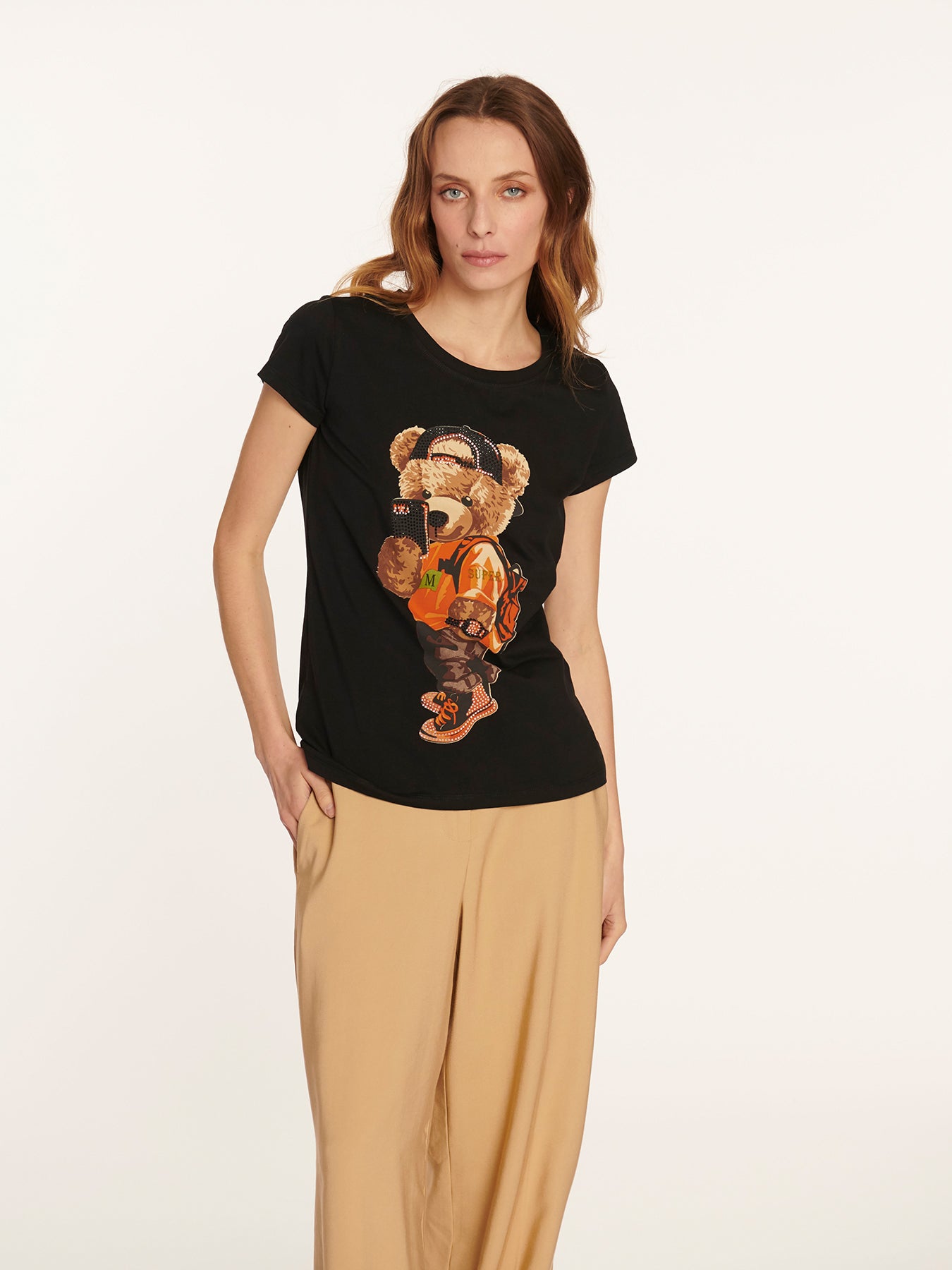 Polera Beatrice Negro Leidiró