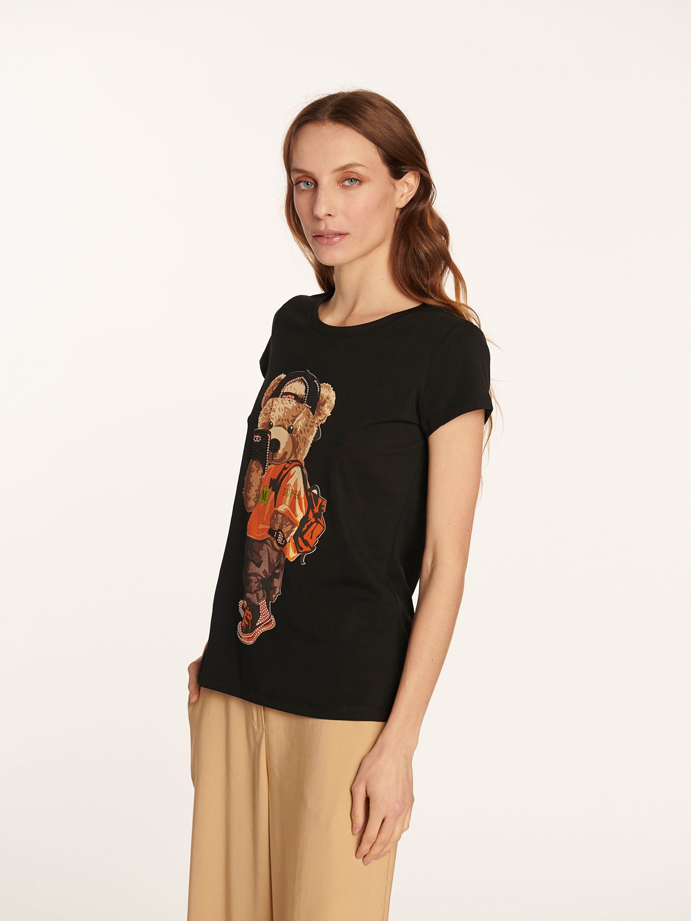 Polera Beatrice Negro Leidiró