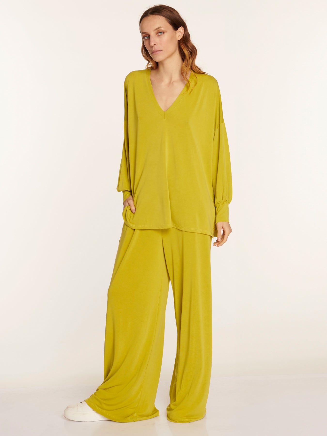 Pantalón Alda Limon Leidiró