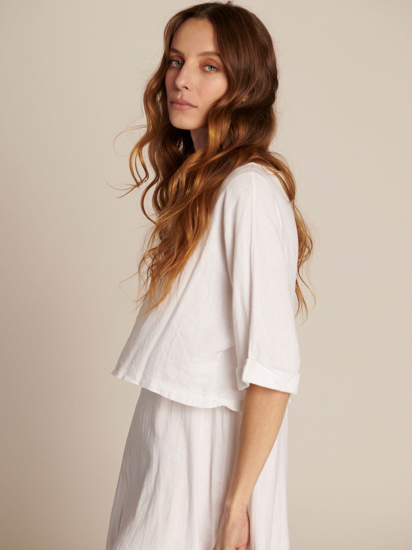 Vestido Lucrezia Blanco Leidiró