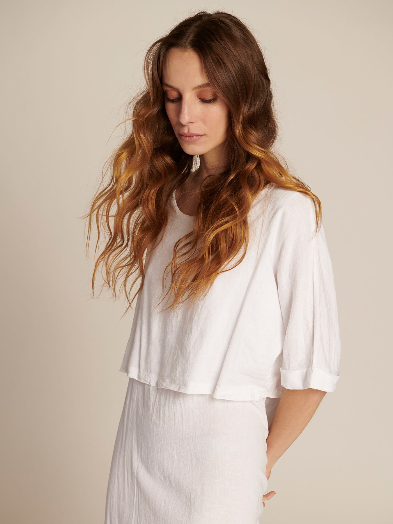 Vestido Lucrezia Blanco Leidiró