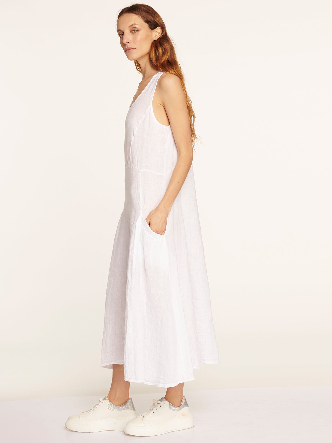Vestido Vincenza Blanco Leidiró