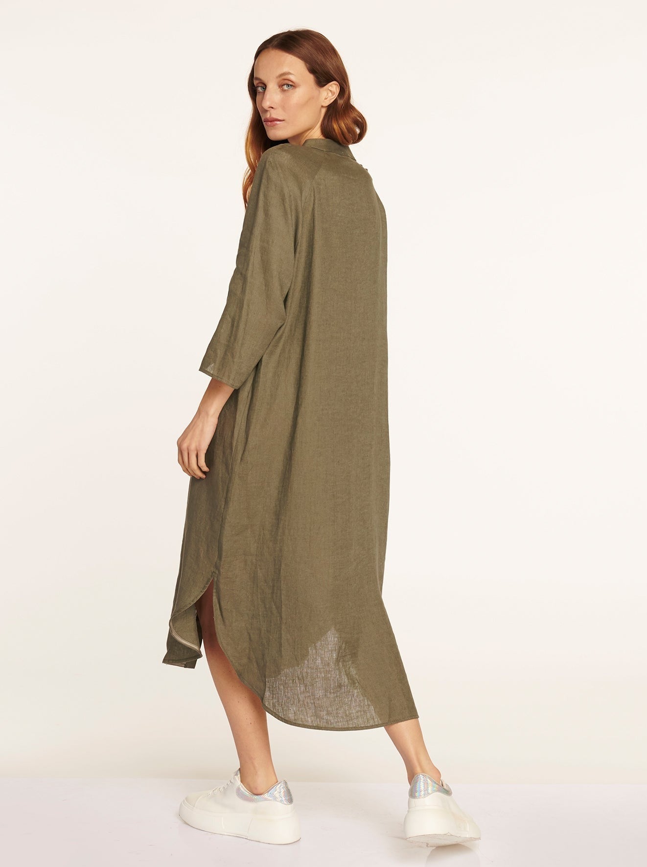 Vestido Francesca Militar Leidiró