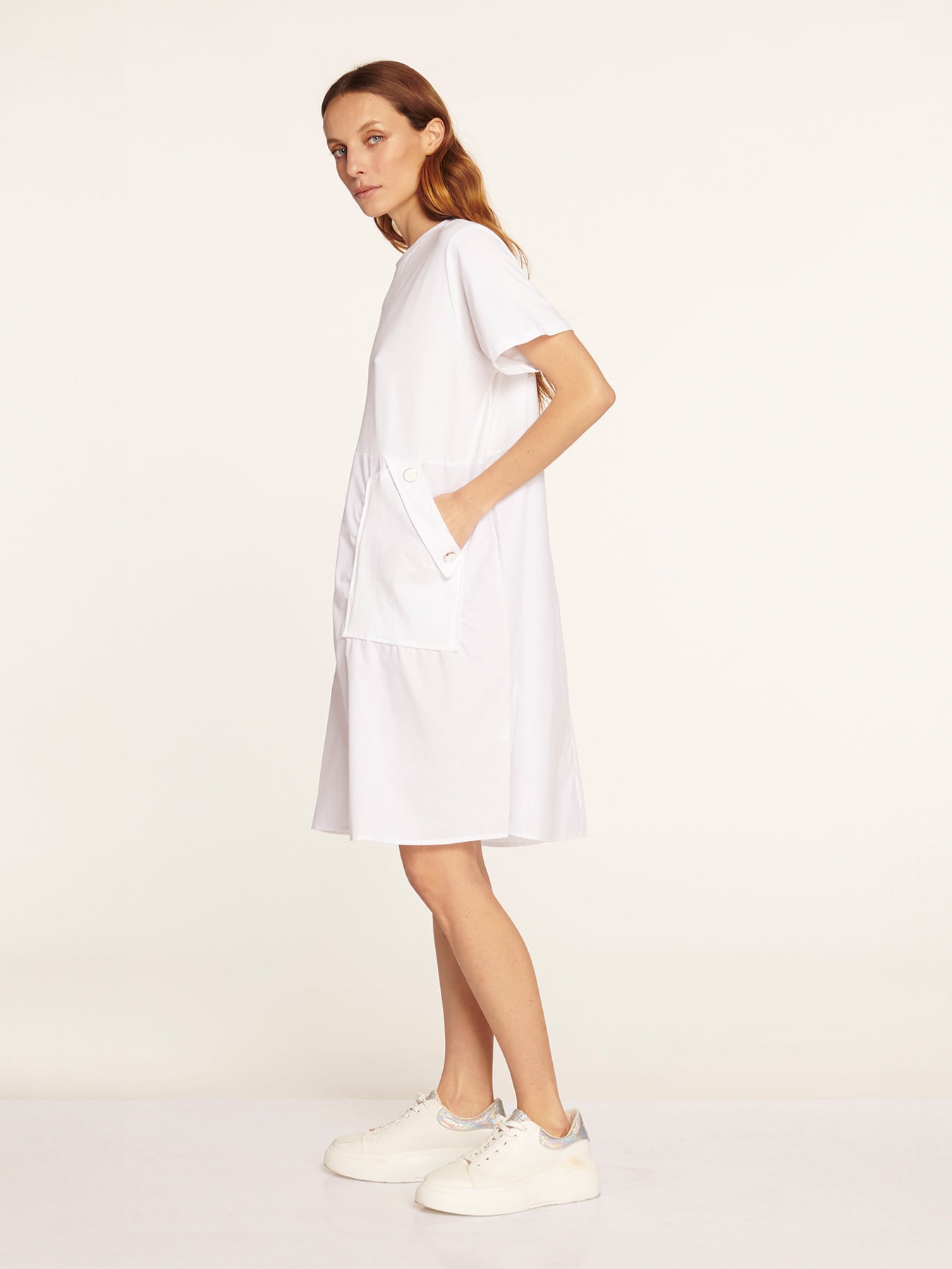 Vestido Evelina Blanco Leidiró