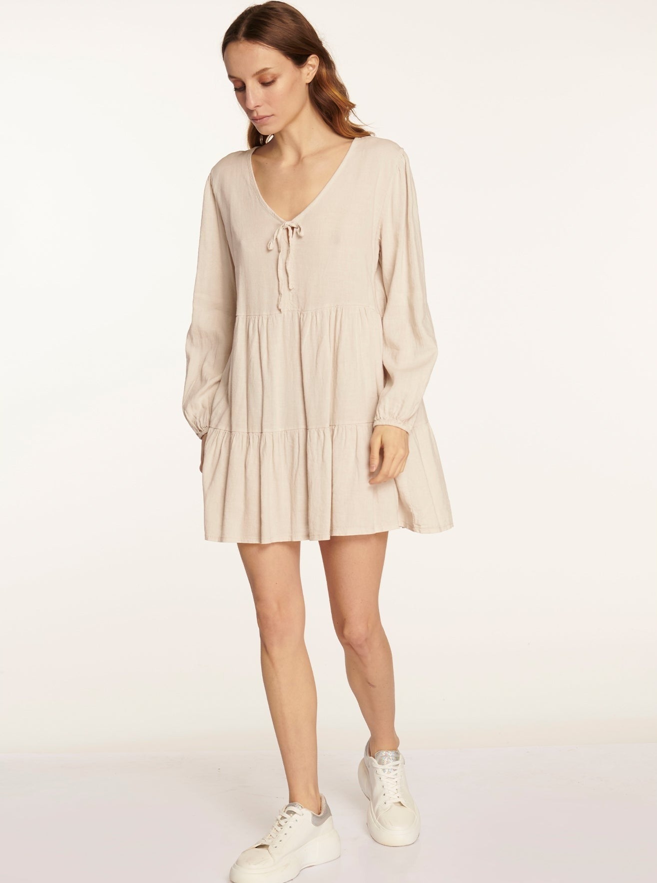 Vestido Caterina Sabbia Leidiró