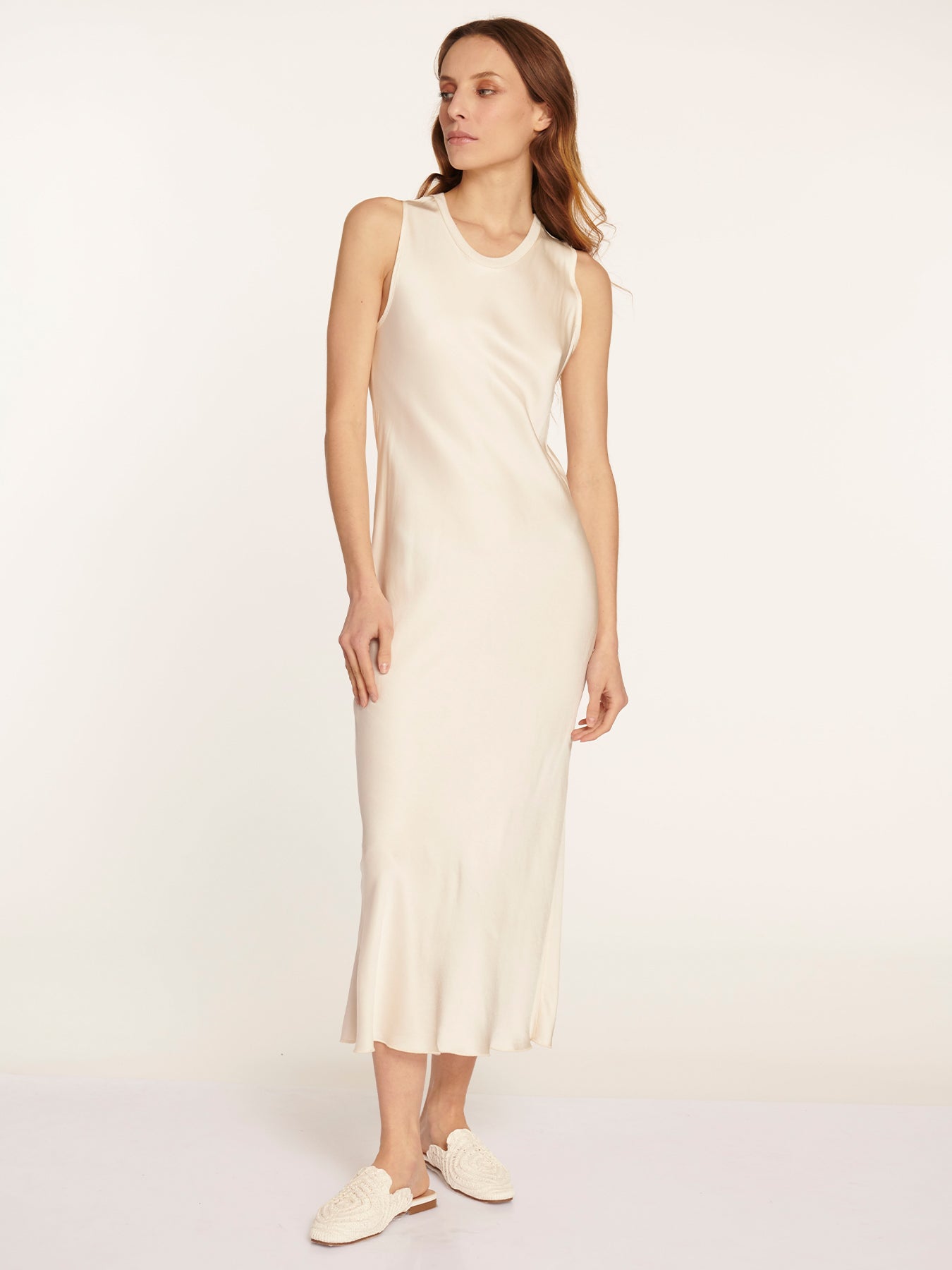 Vestido Feliciana Crudo Leidiró