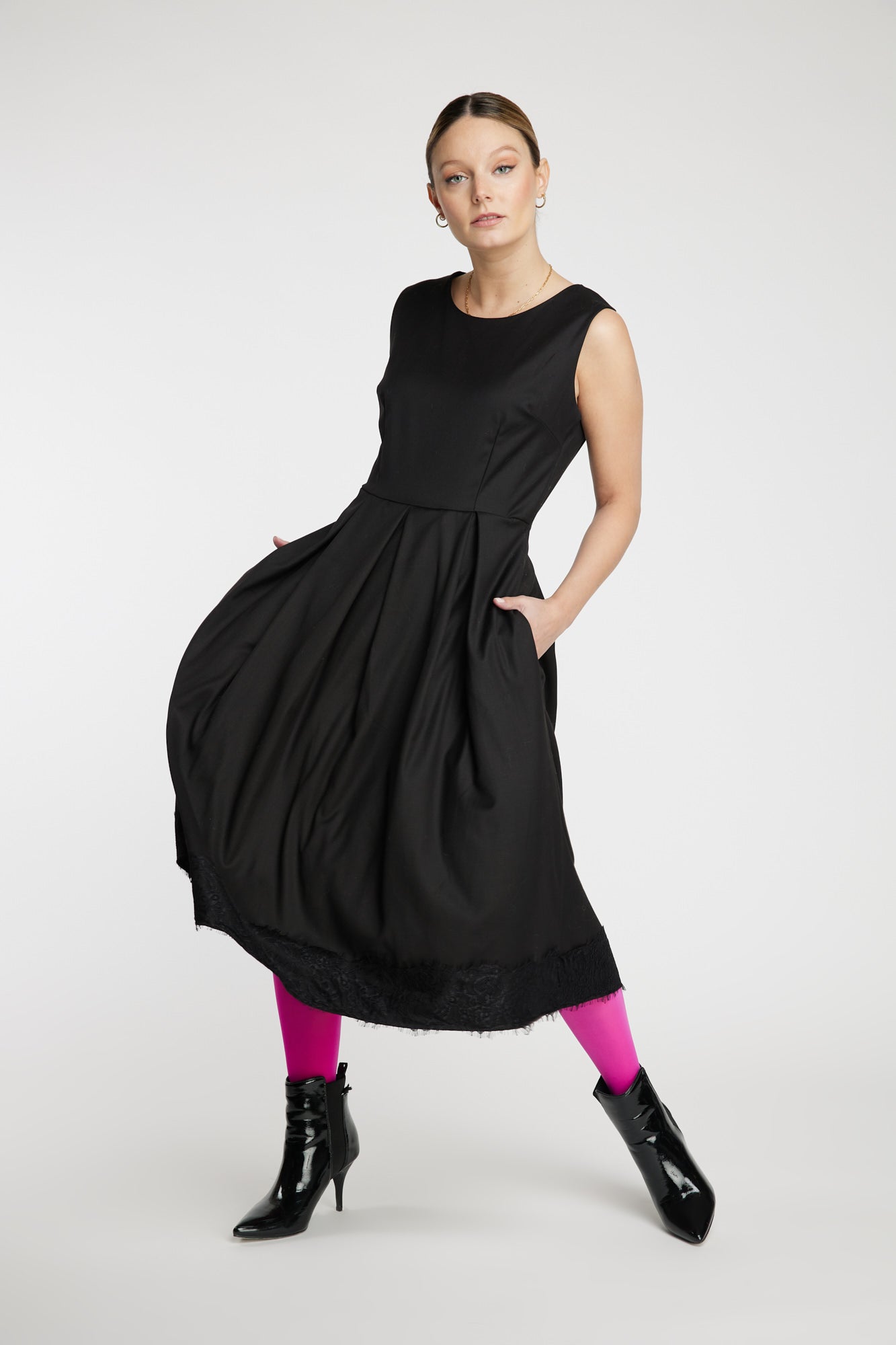 Vestido nero Leidiró