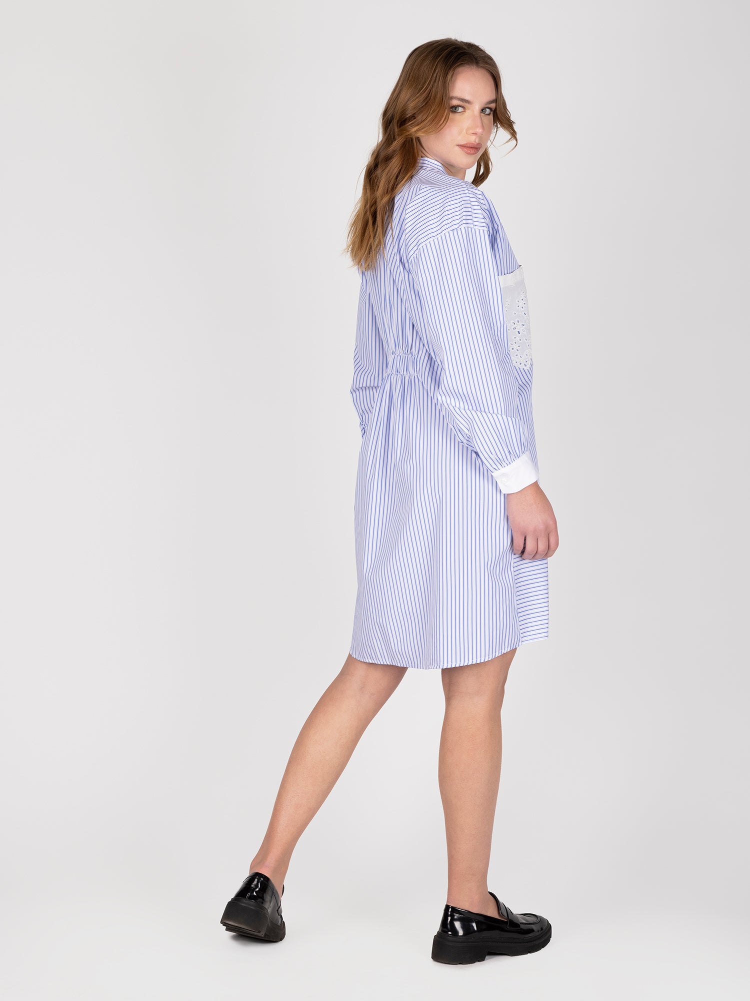 Vestido Azul Leidiro