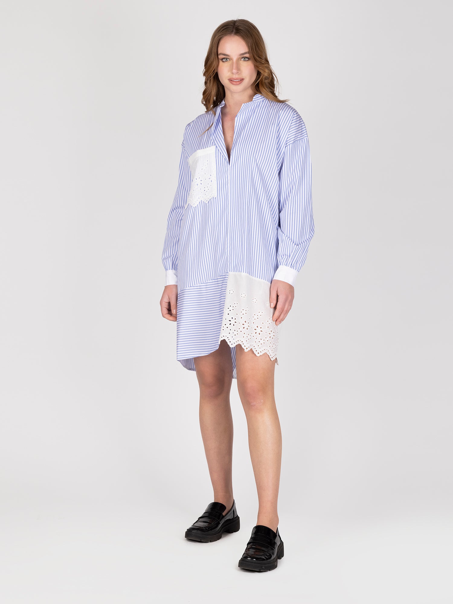 Vestido Azul Leidiro