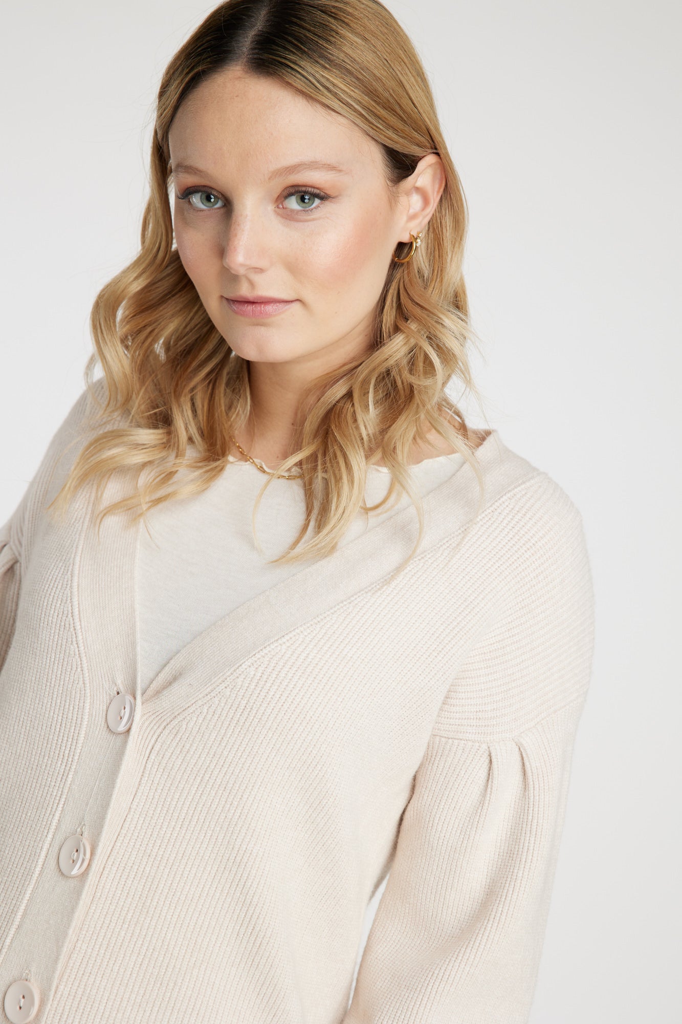 Cárdigan panna Leidiró