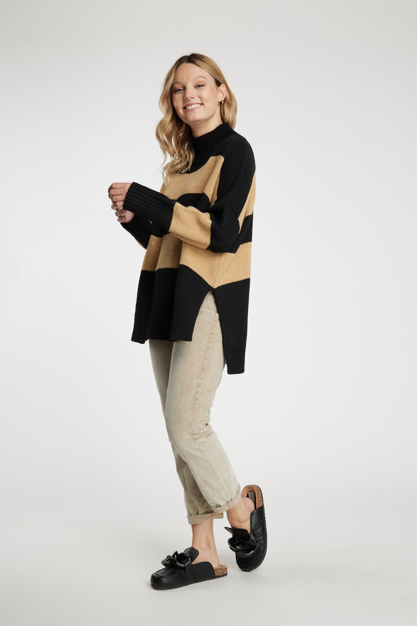 Sweater nero Leidiró