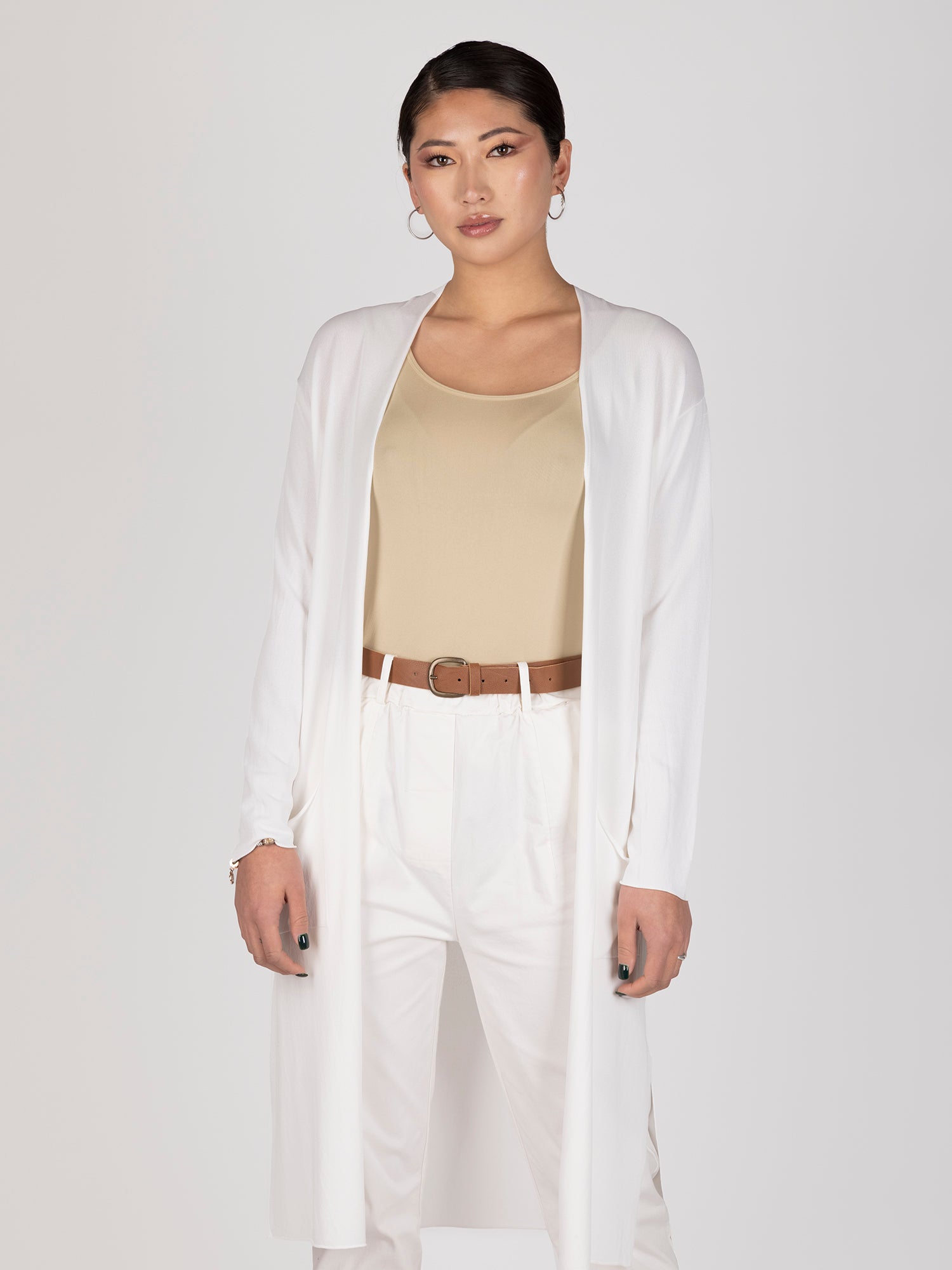 Cardigan Blanco Leidiro
