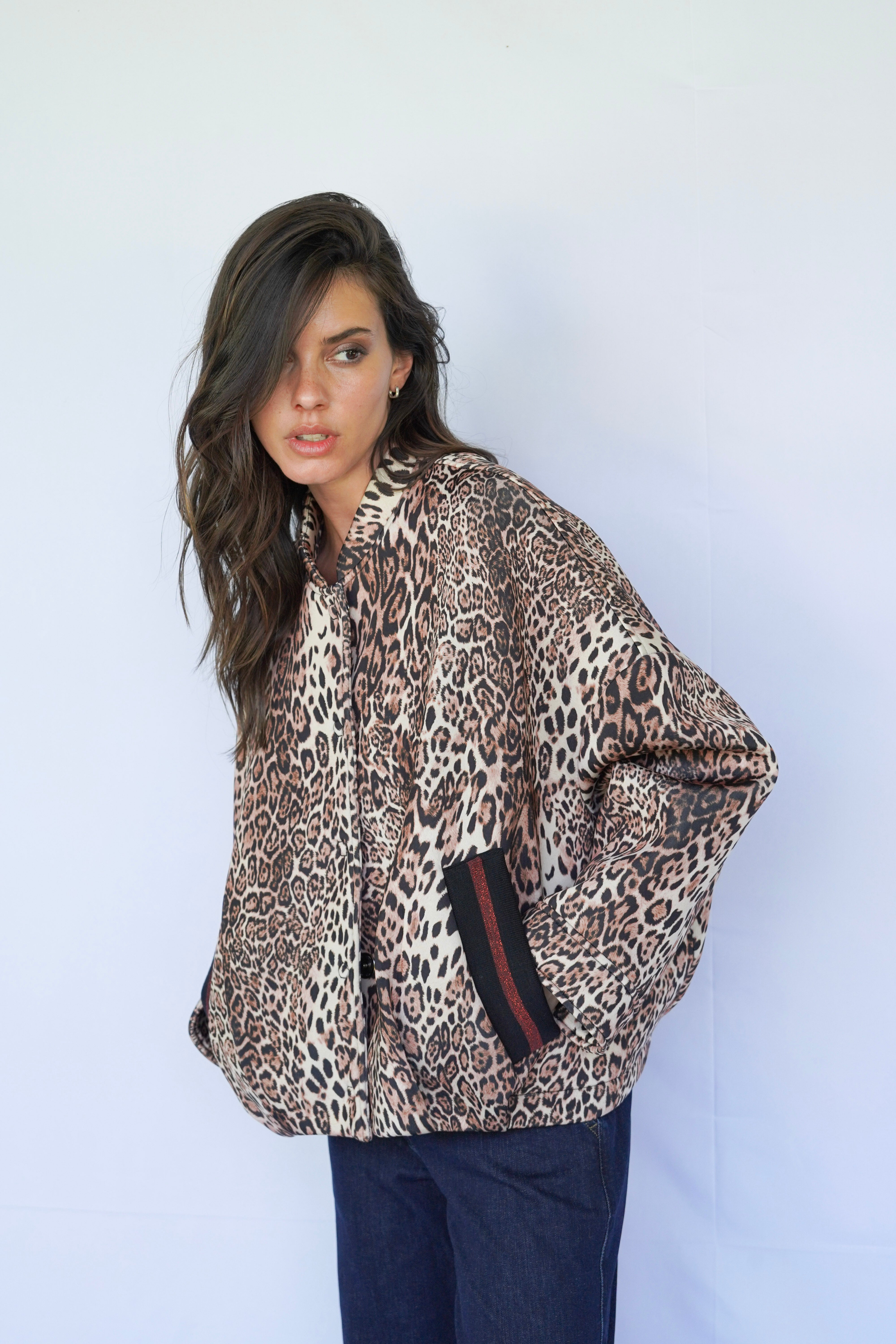 Chaqueta Ambra Leopardo