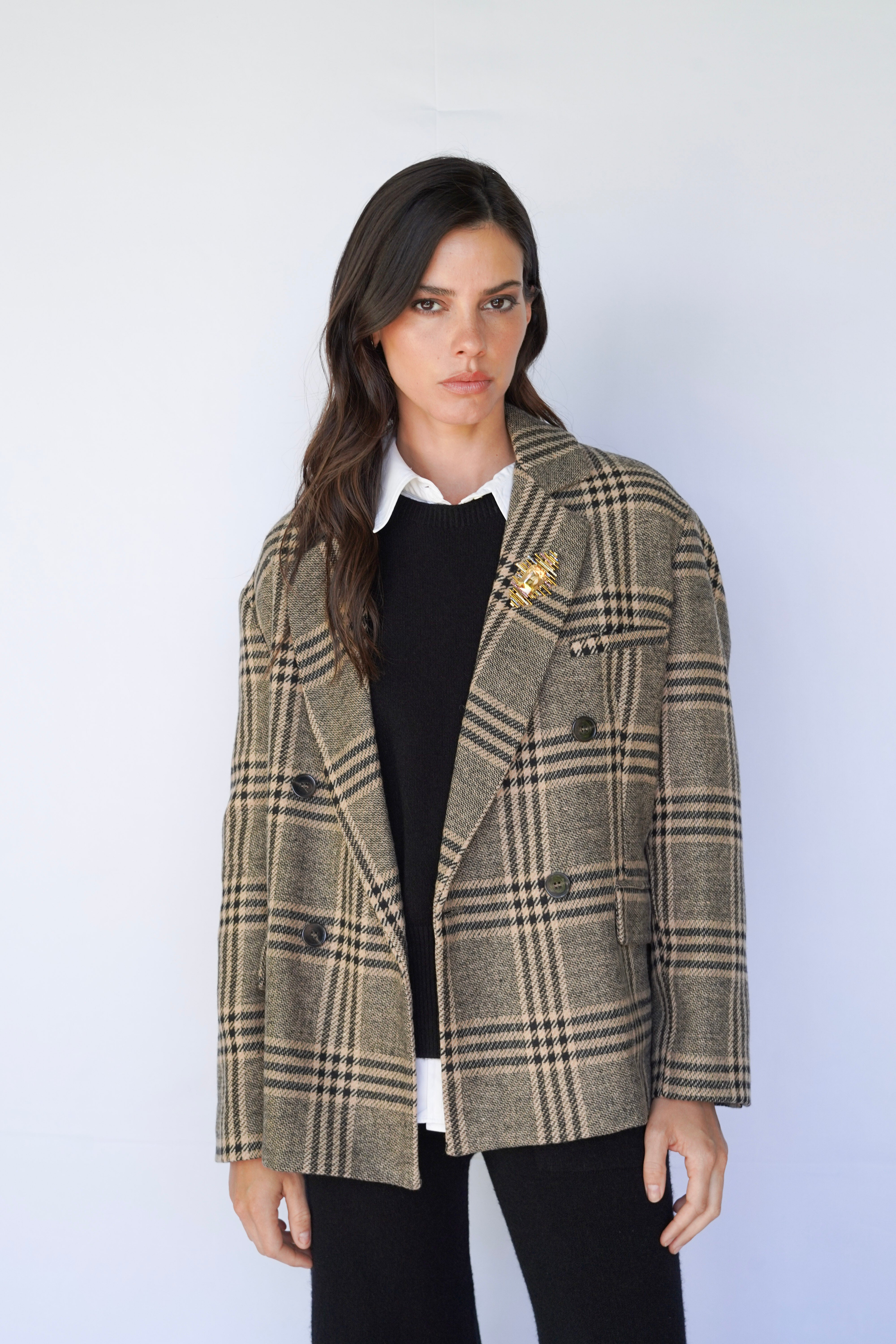 Chaqueta Anna Camel