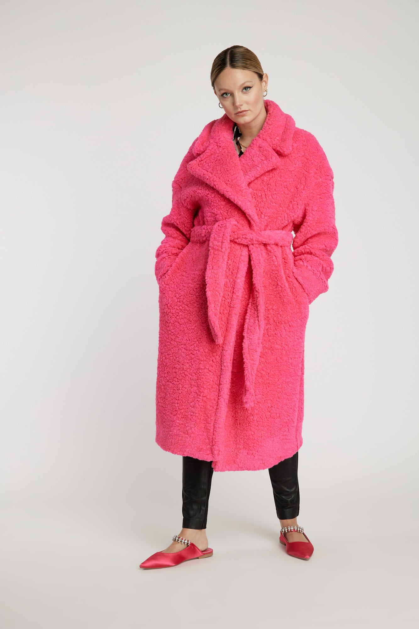 Abrigo Fucsia Leidiró