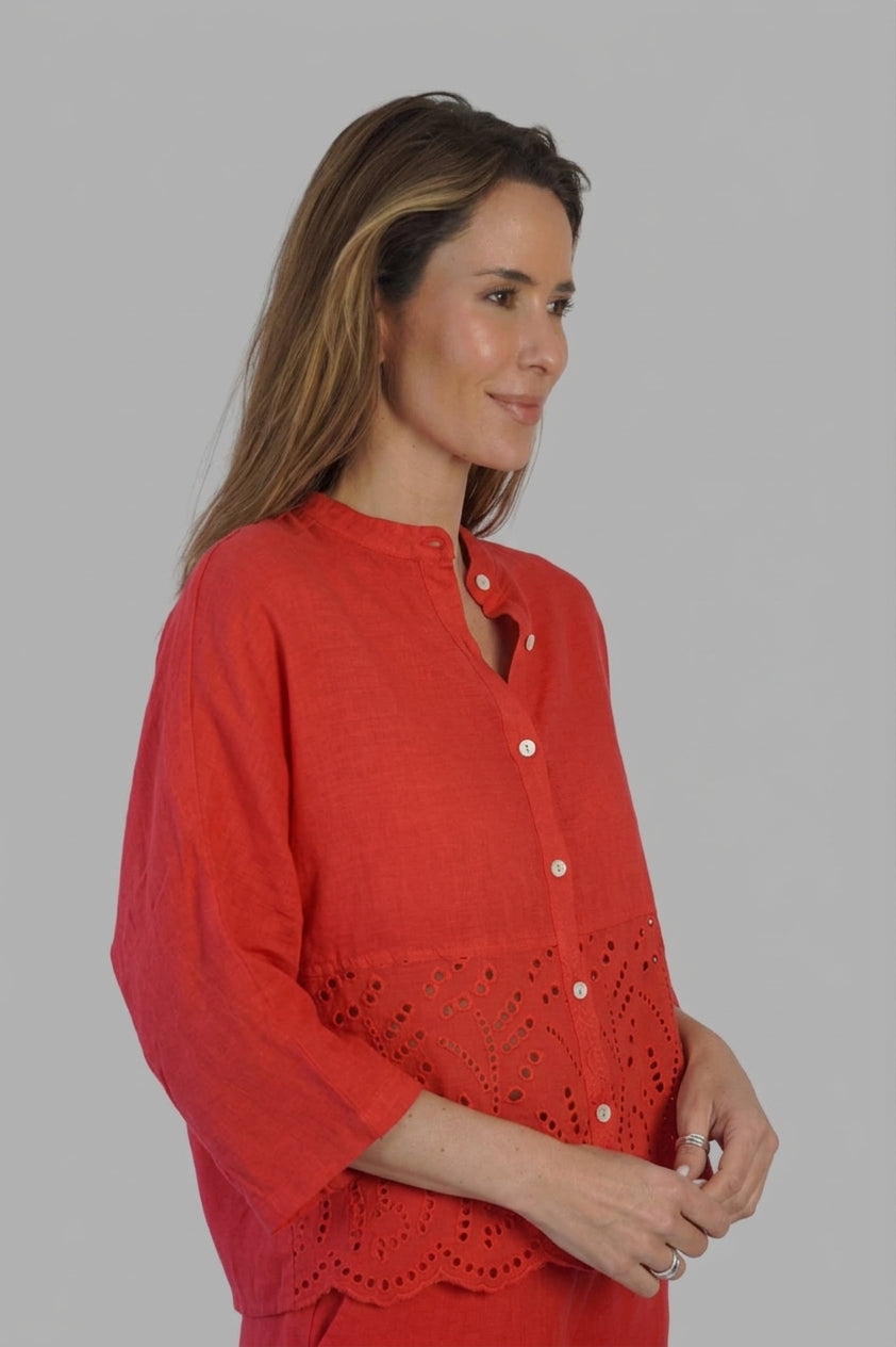 Blusa Alessia Frutilla Leidiró