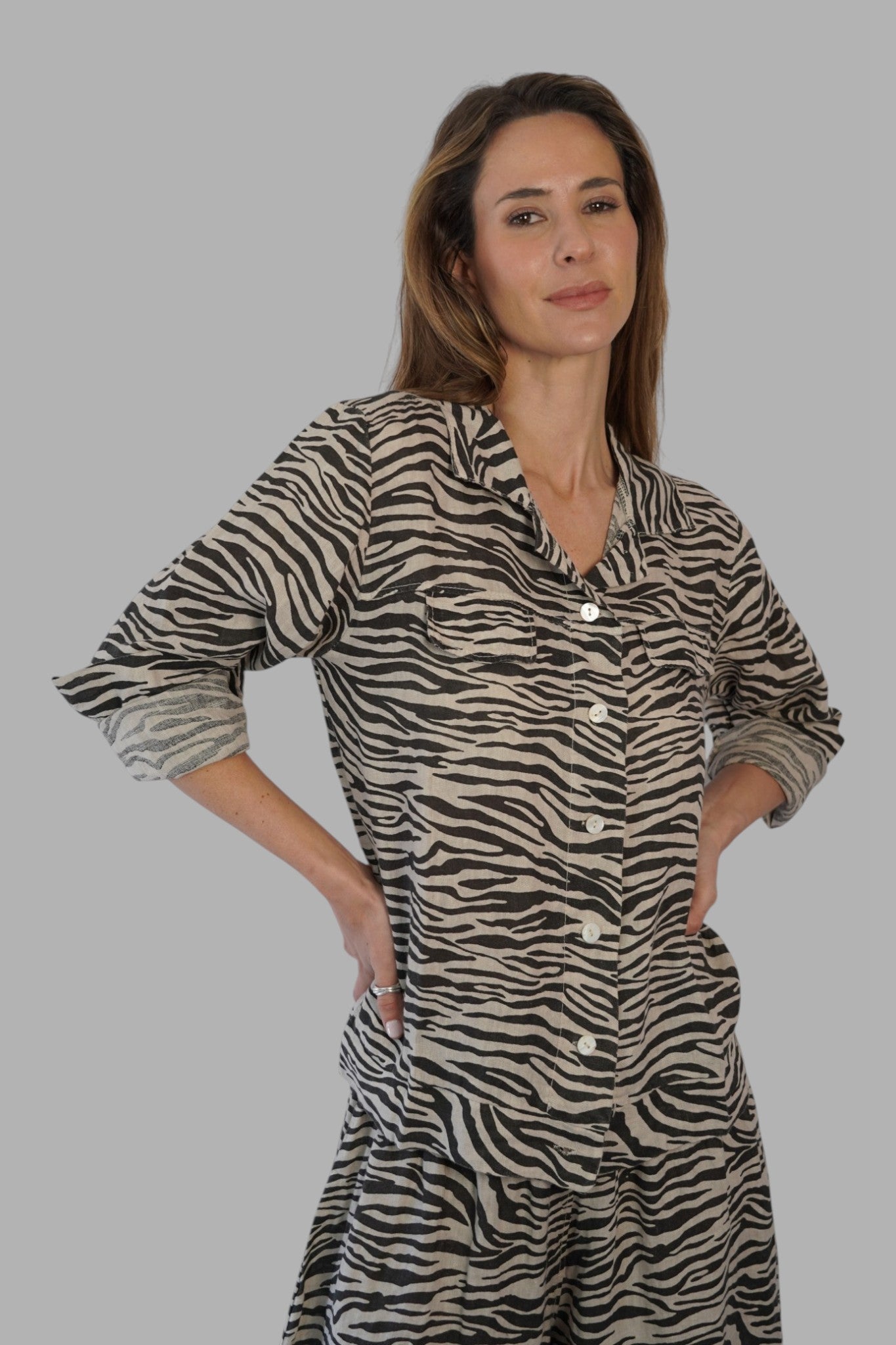 Blusa Chiara Sabbia Leidiró