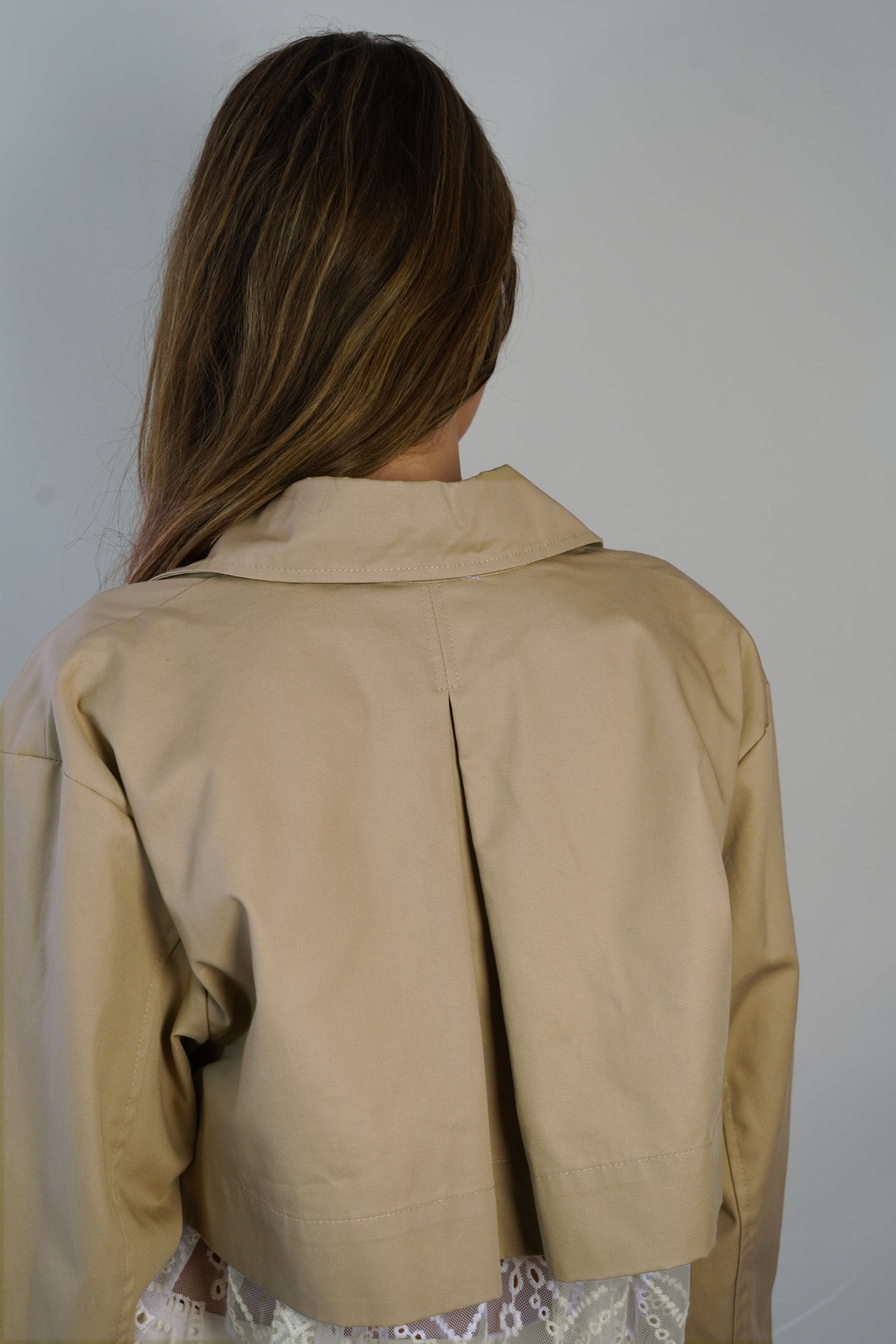 Chaqueta Beatrice Camel Leidiró