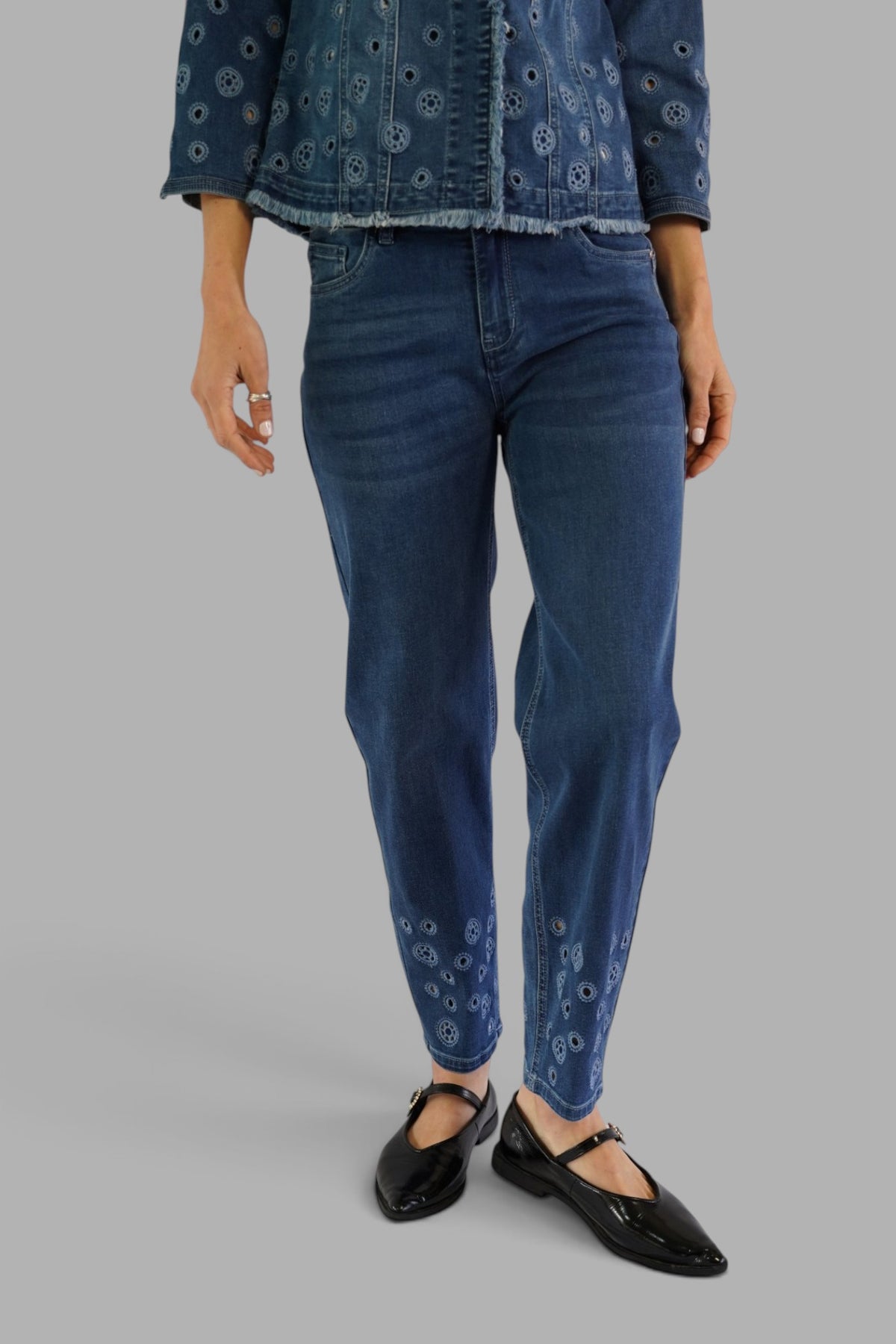 Jeans Ginevra Azul Leidiró