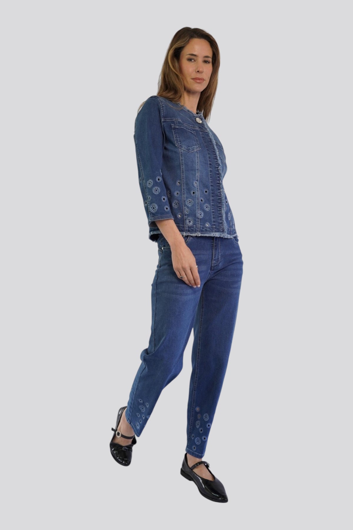 Jeans Ginevra Azul Leidiró