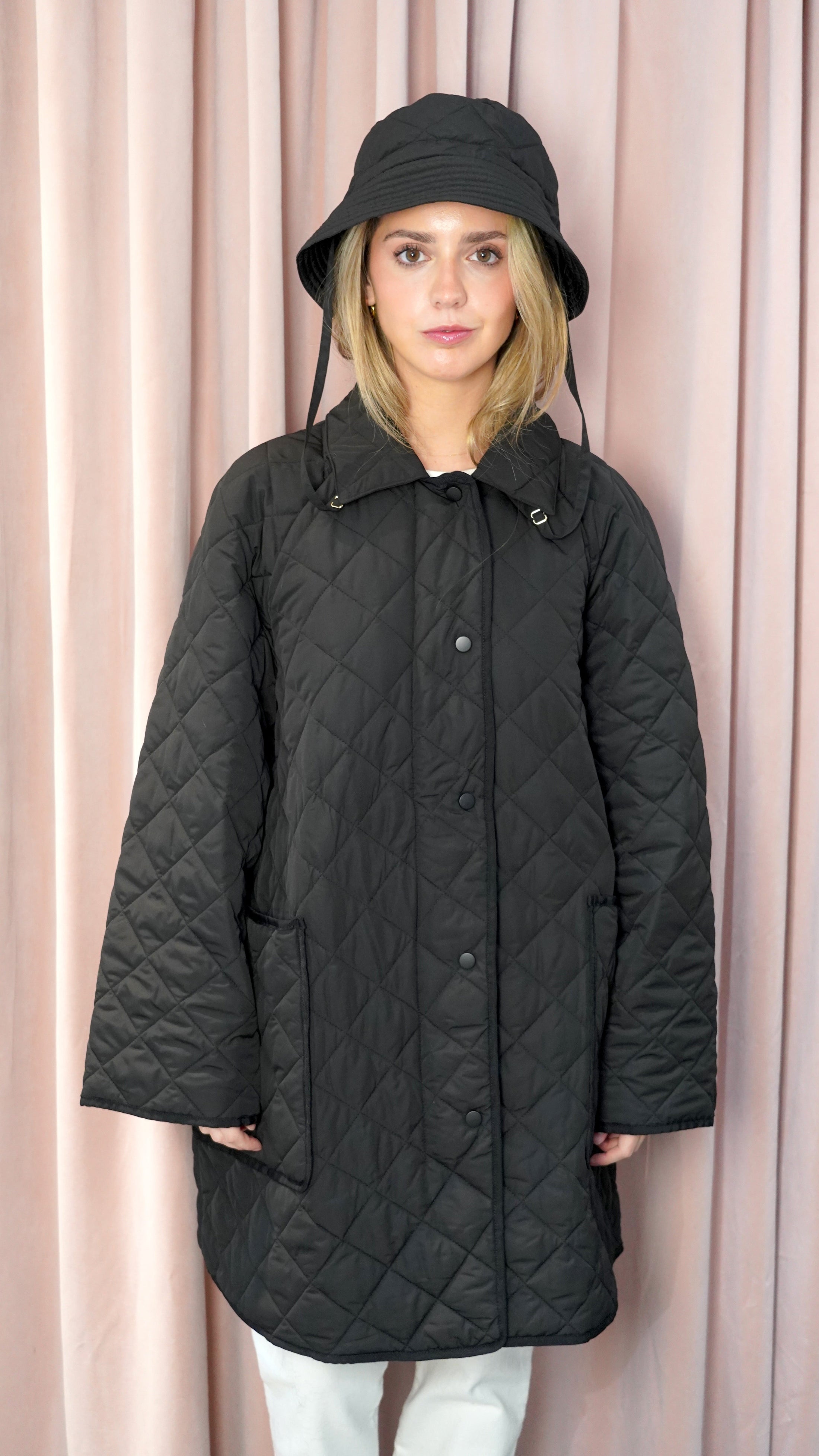PARKA ACOLCHADA TOTAL BLACK NEGRO