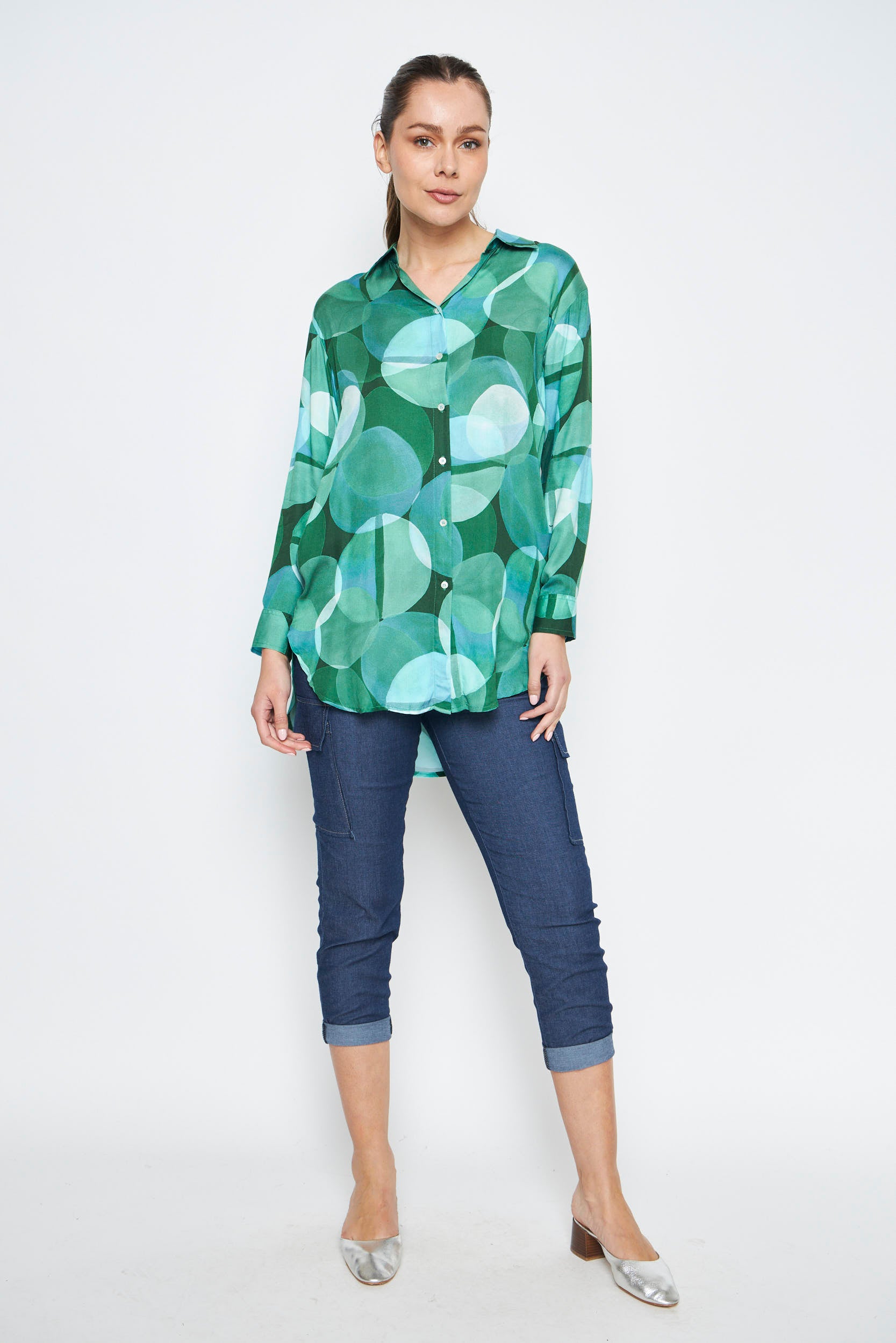 BLUSA ROSE VERDE