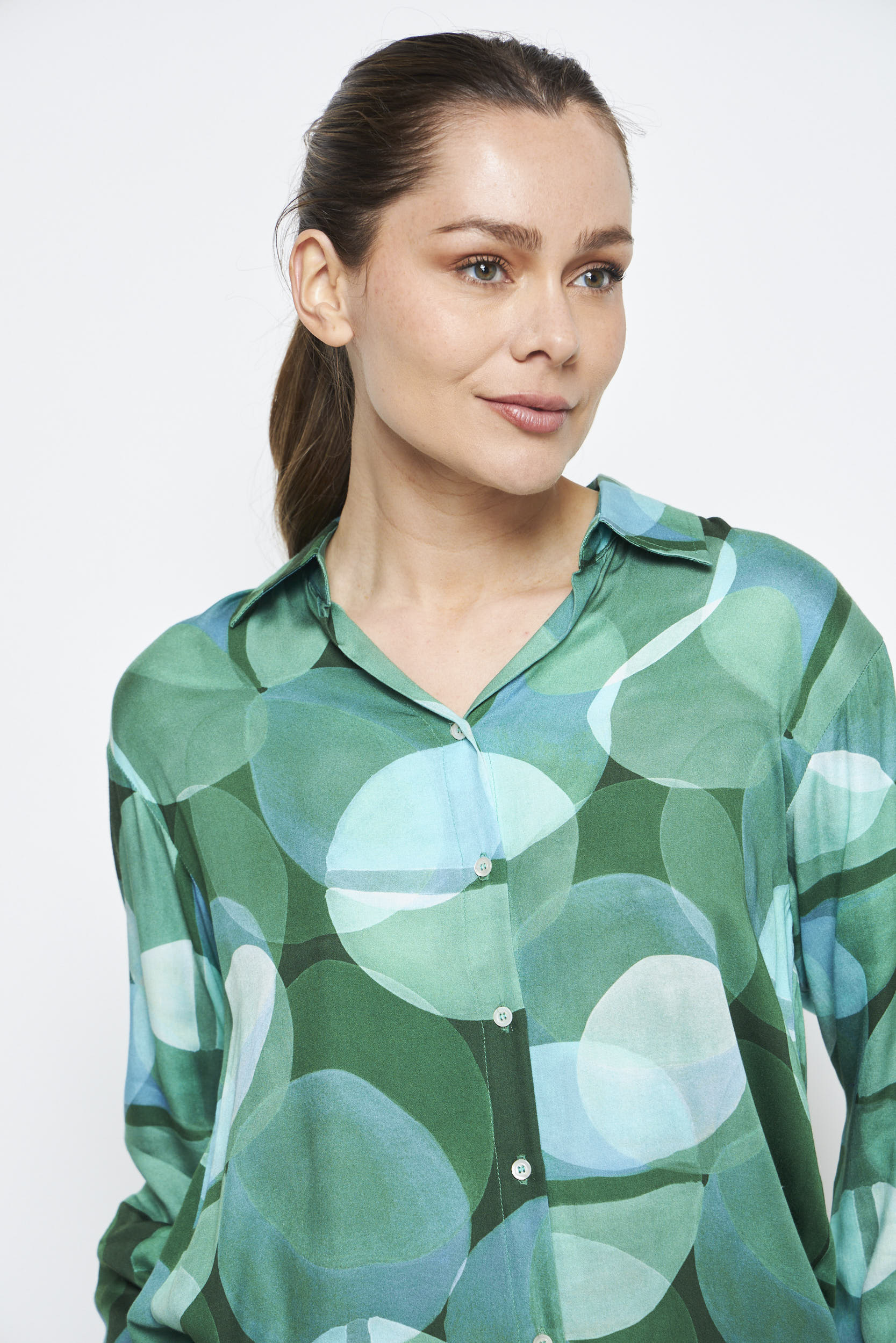 BLUSA ROSE VERDE