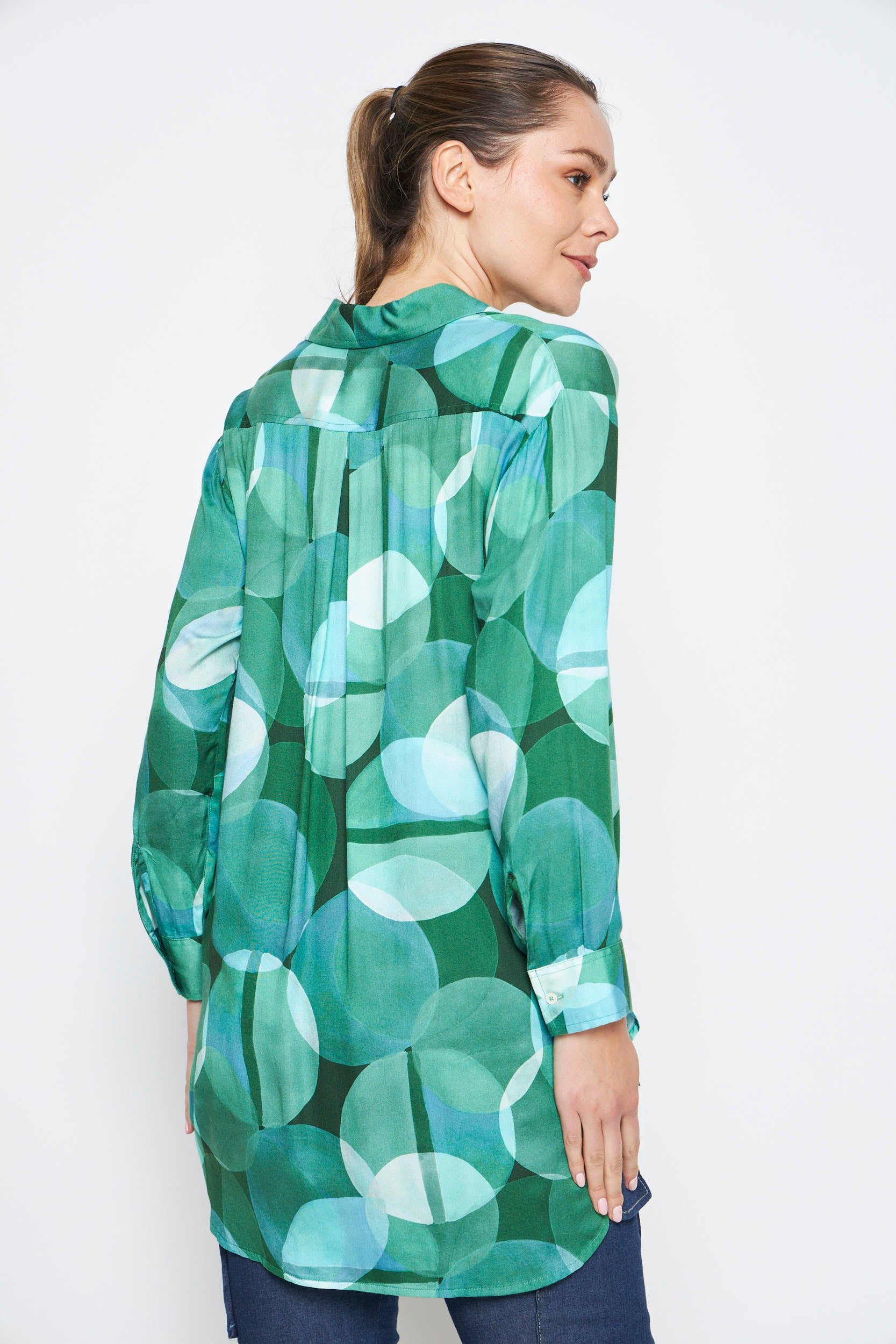 BLUSA ROSE VERDE