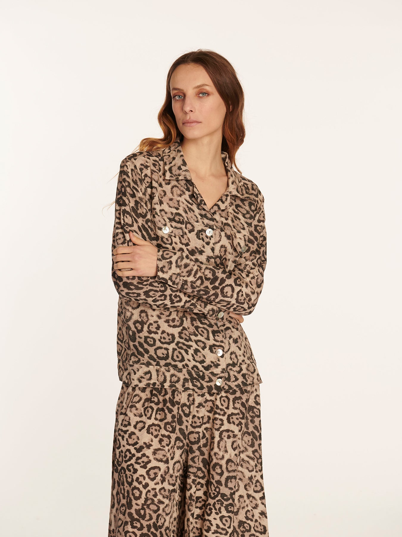 Blusa Lionetta Leopardo Leidiró