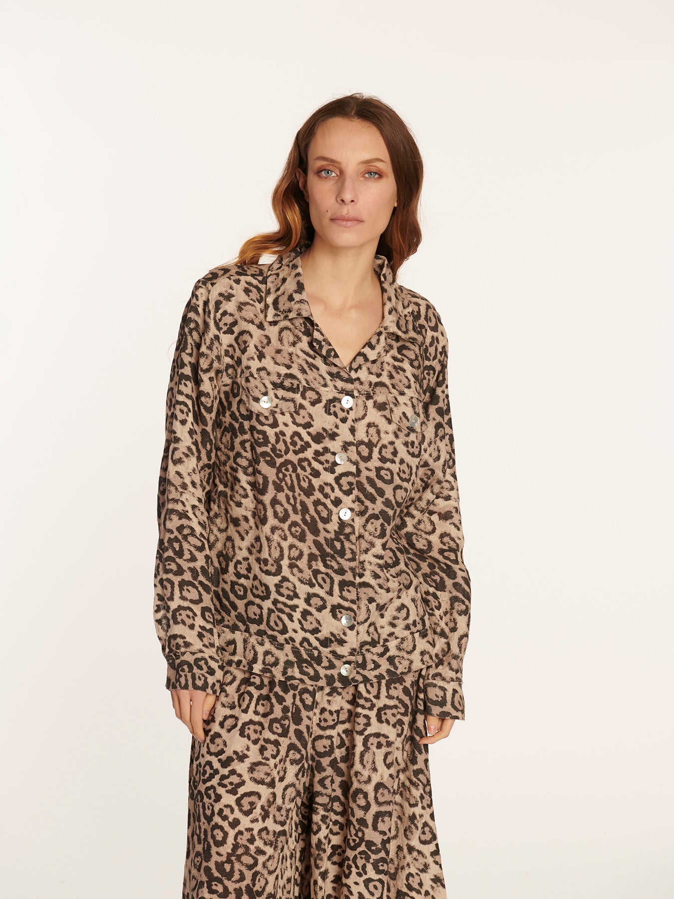 Blusa Lionetta Leopardo Leidiró