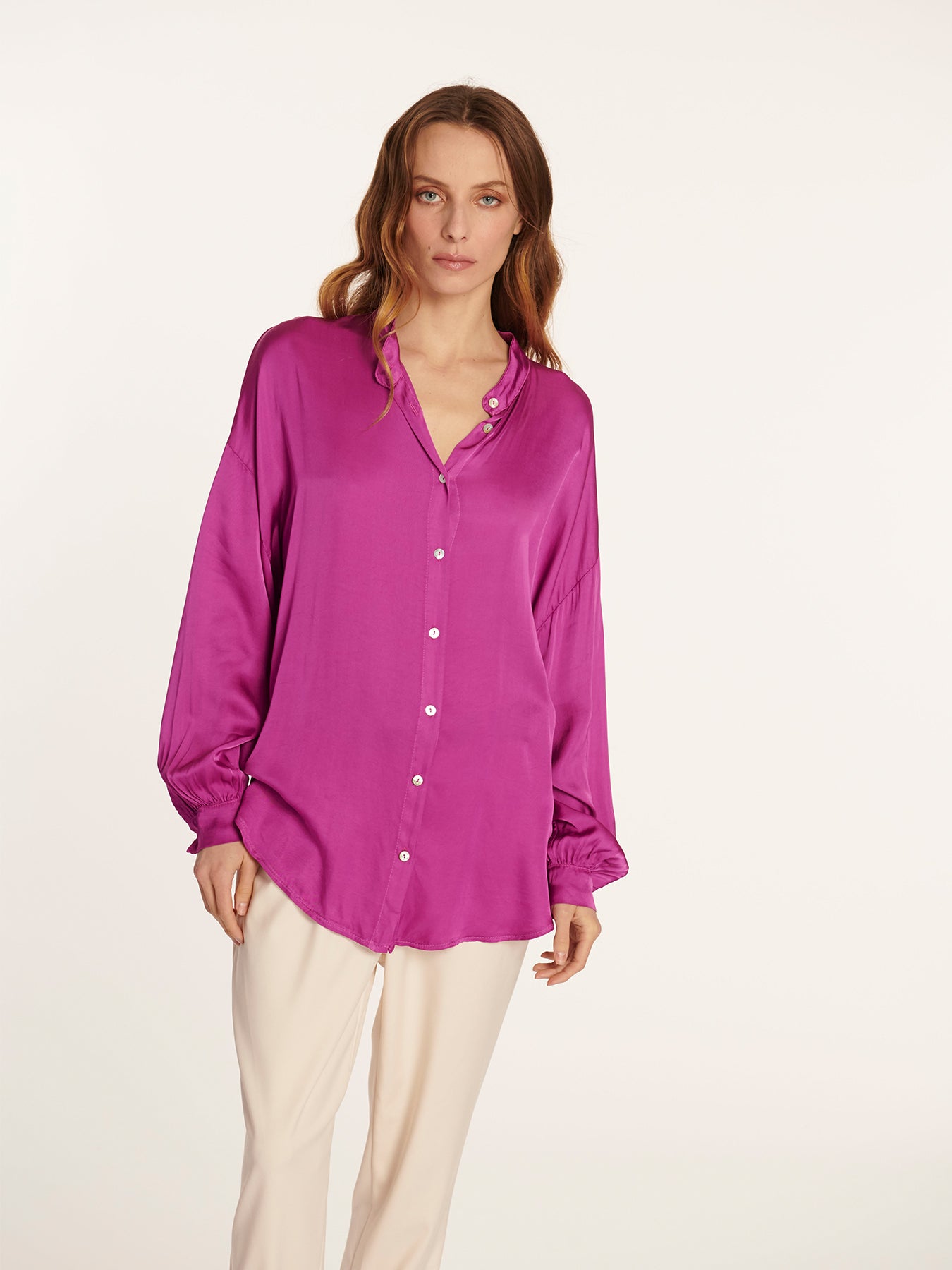 Blusa Fiorella Azalea Leidiró