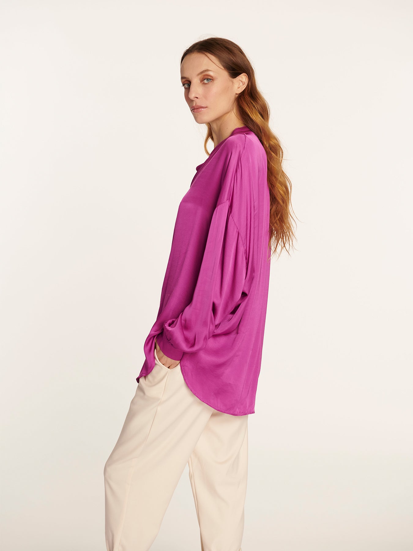 Blusa Fiorella Azalea Leidiró