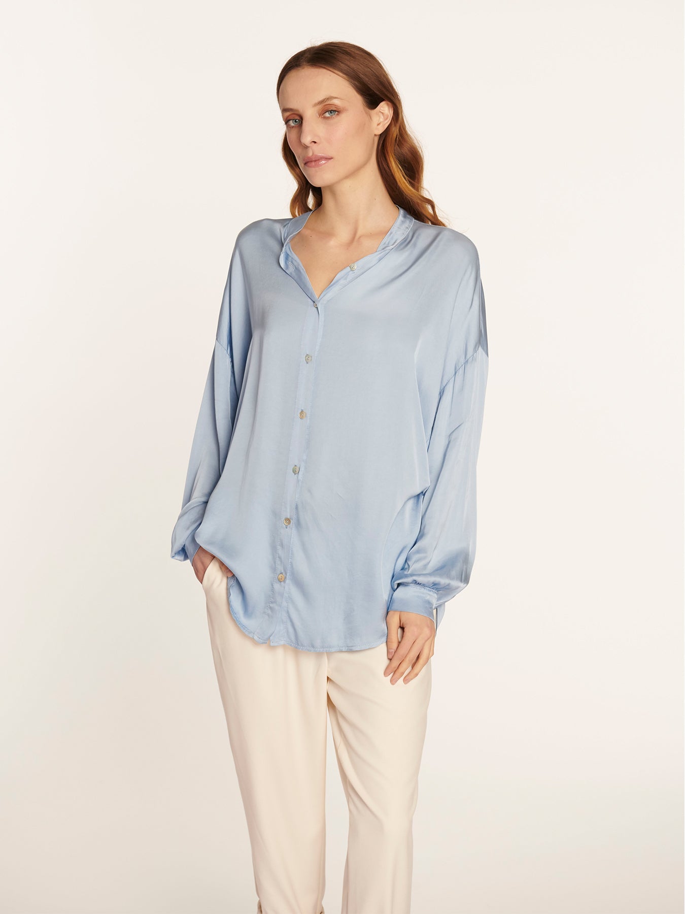 Blusa Fiorella Cielo Leidiró