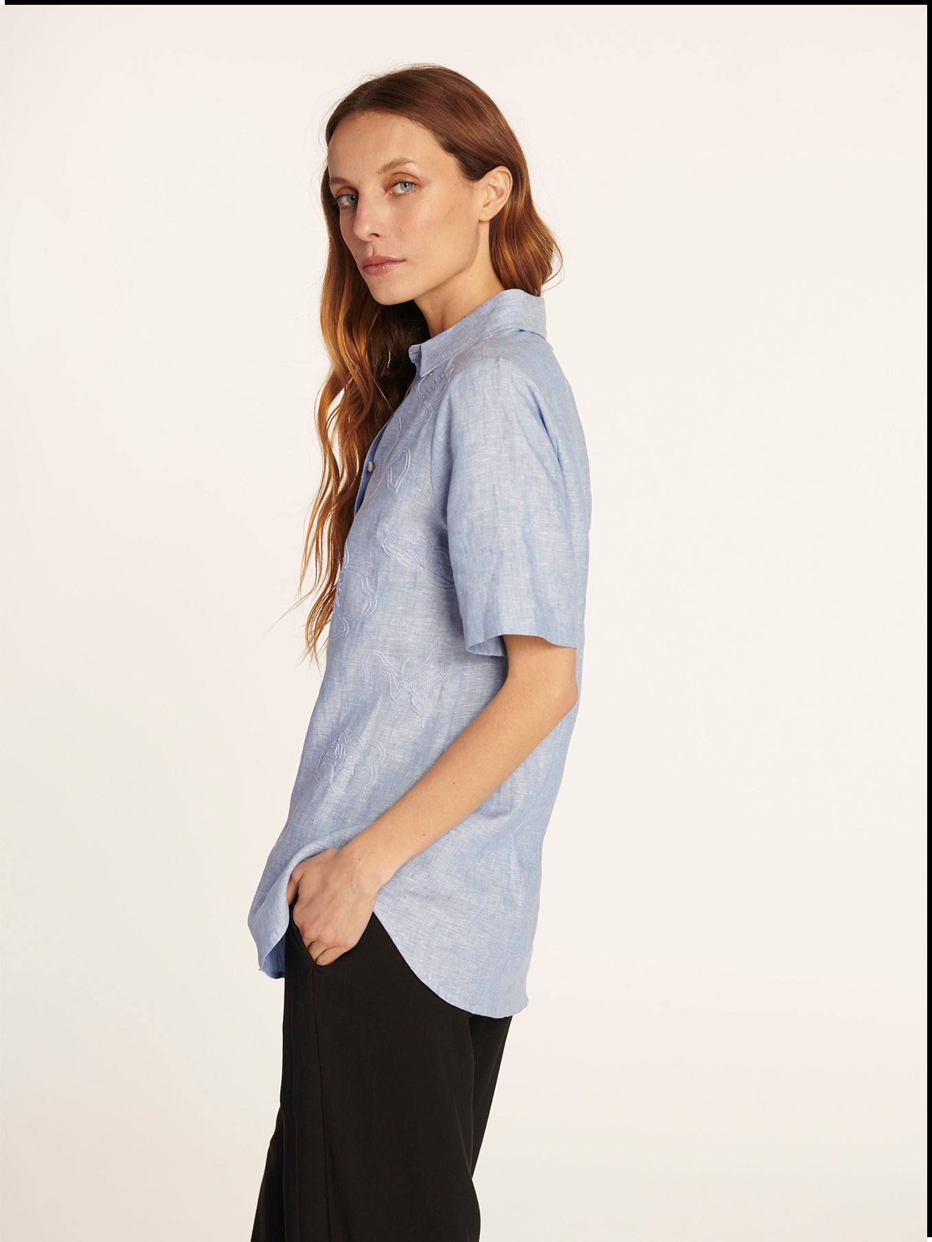 Blusa Nicoletta Jeans Leidiró