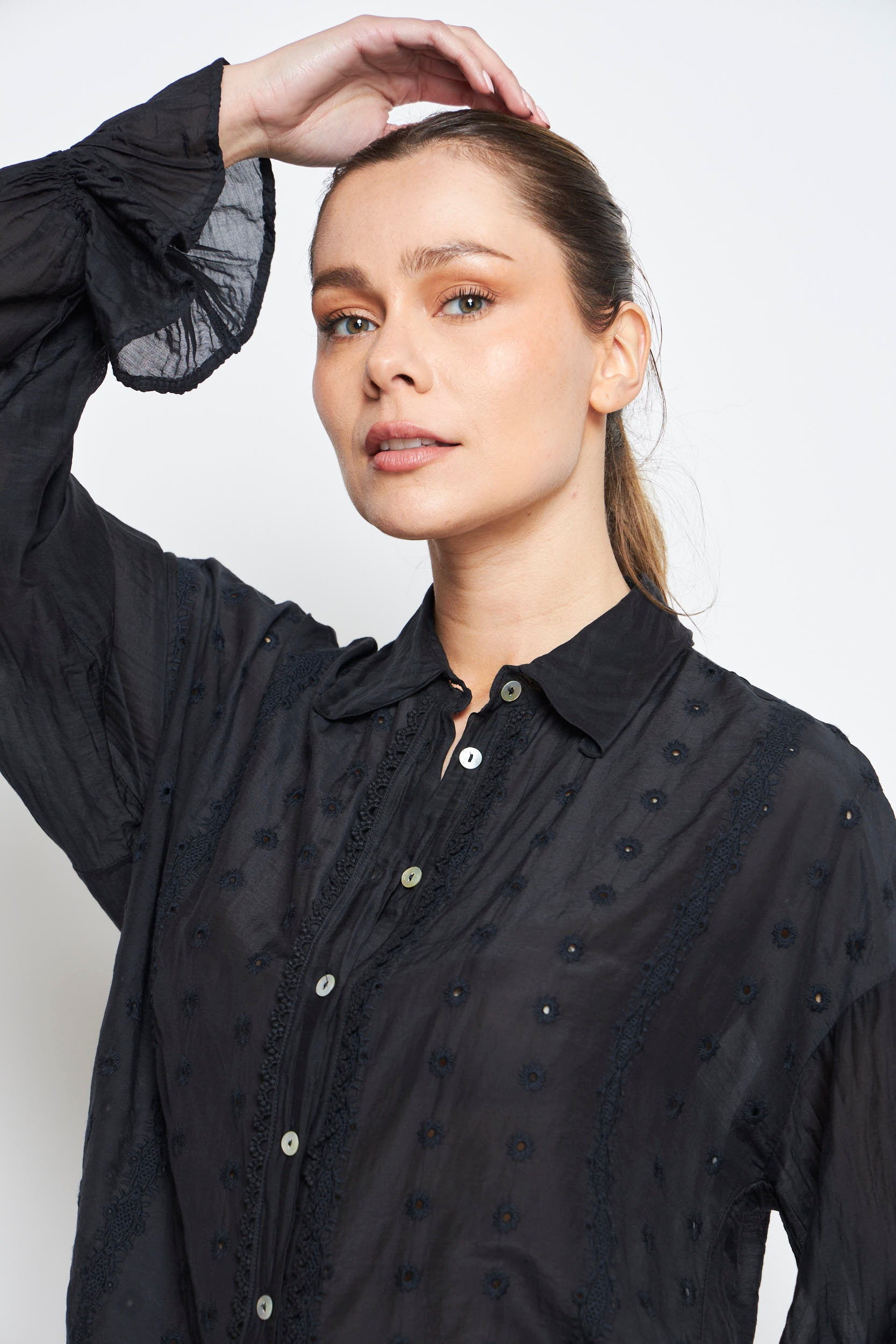 BLUSA NINA NEGRO