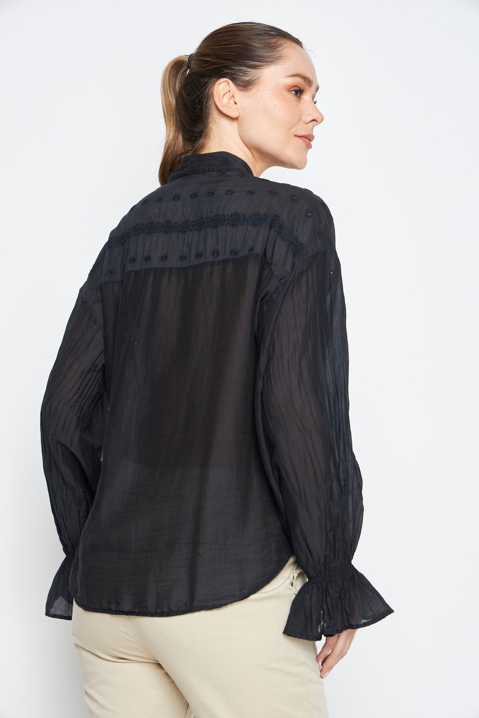 BLUSA NINA NEGRO