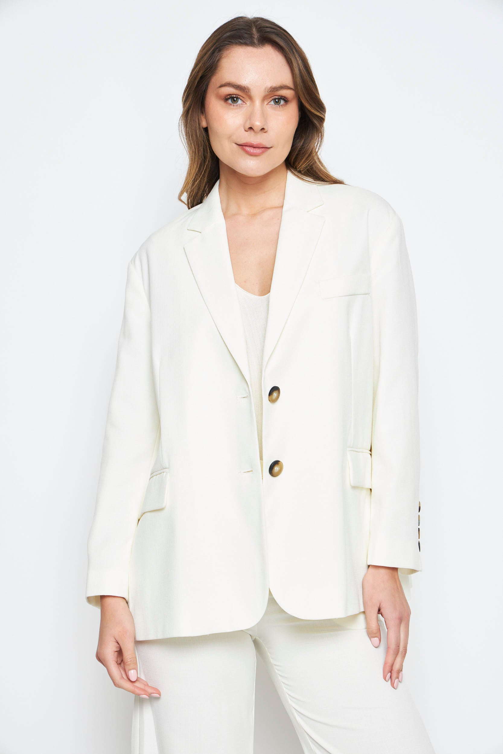 CHAQUETA NERA BLANCO