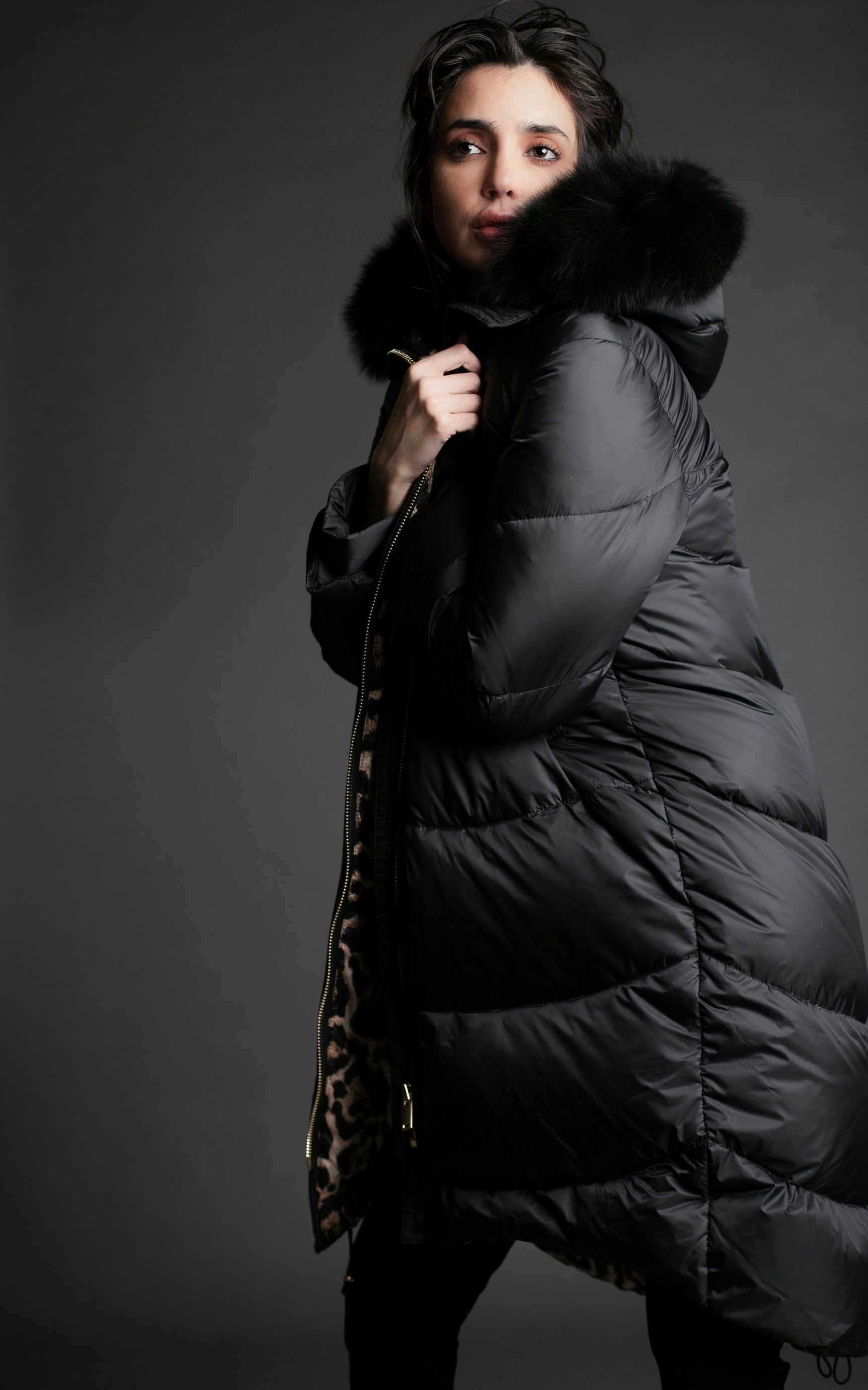 PARKA  JOLANDA NEGRO